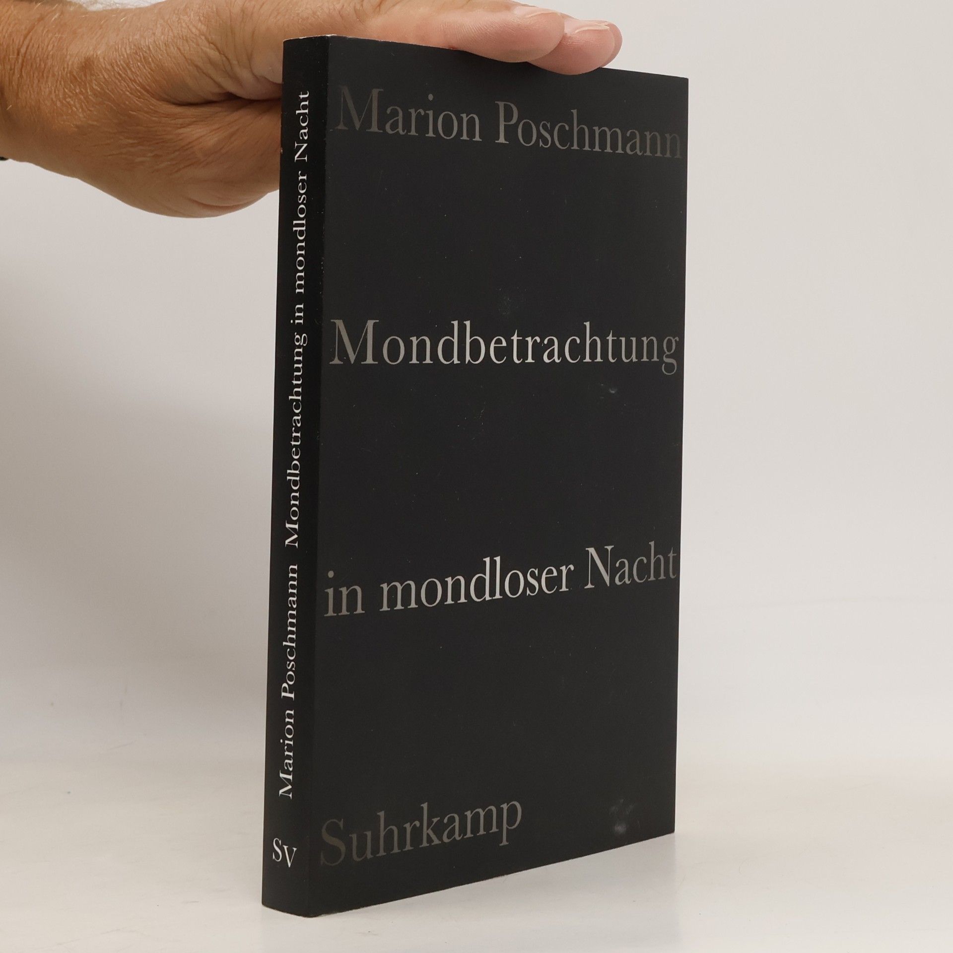 Marion Poschmann Mondbetrachtung in mondloser Nacht