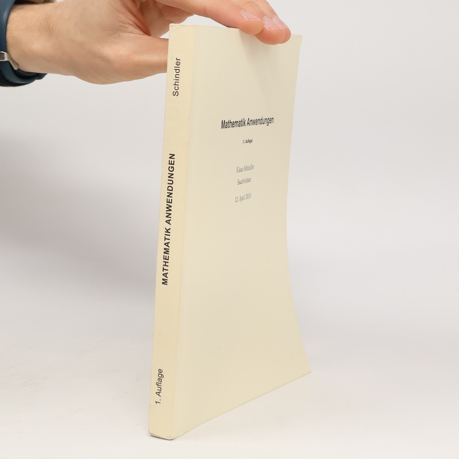 Klaus Schindler Mathematik Anwendungen