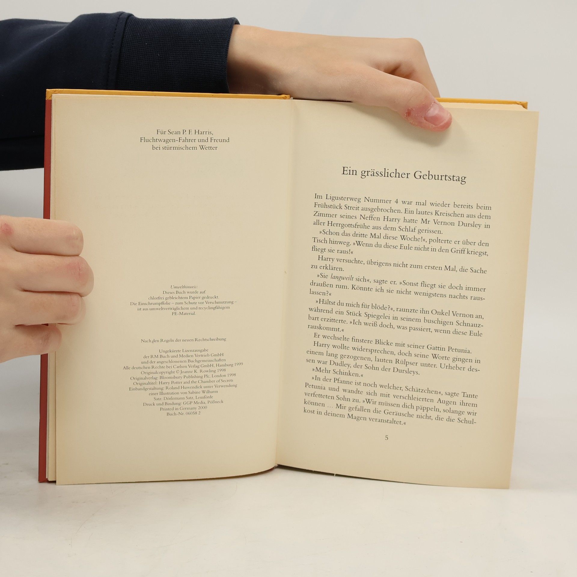 J. K. Rowling Harry Potter und die Kammer des Schreckens