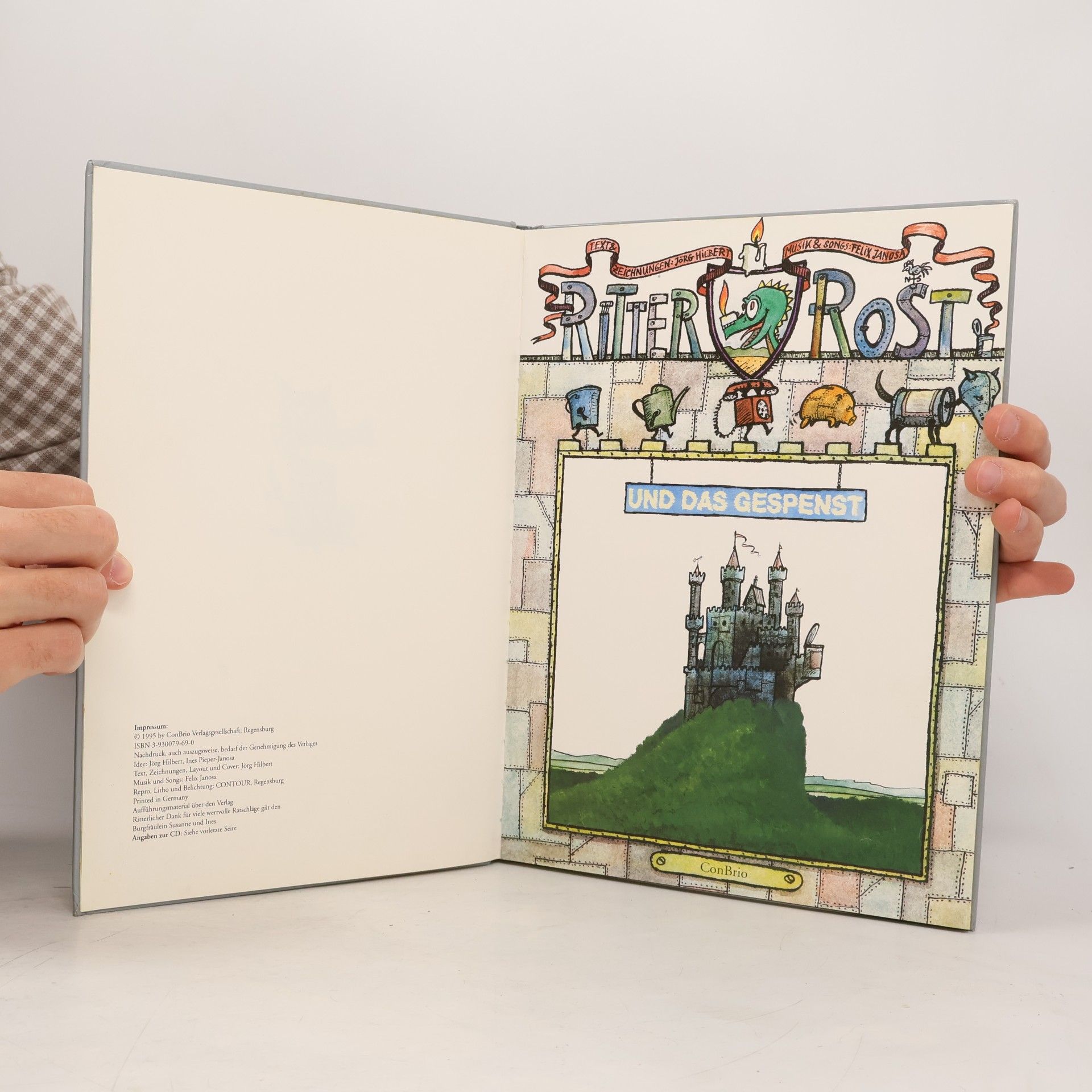 Jörg Hilbert Ritter Rost und das Gespenst. Musical für Kinder