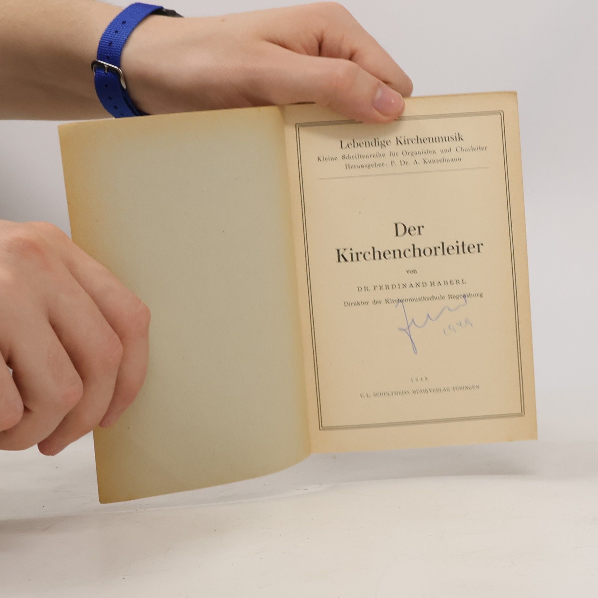 Ferdinand Haberl Der Kirchenchorleiter
