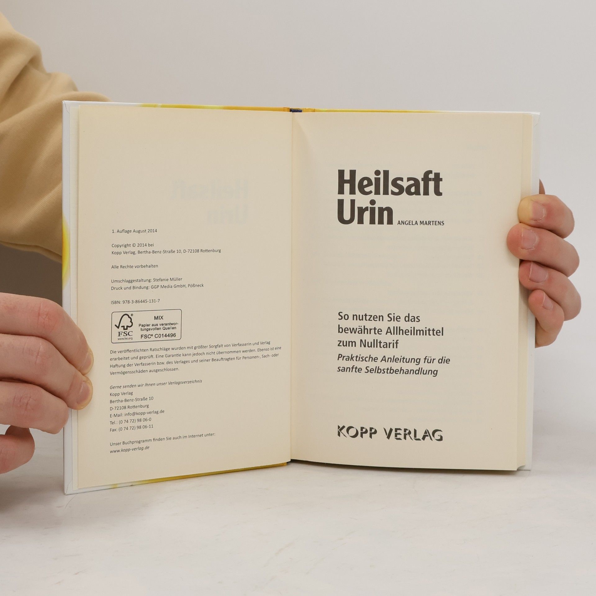 Angela Martens Heilsaft Urin