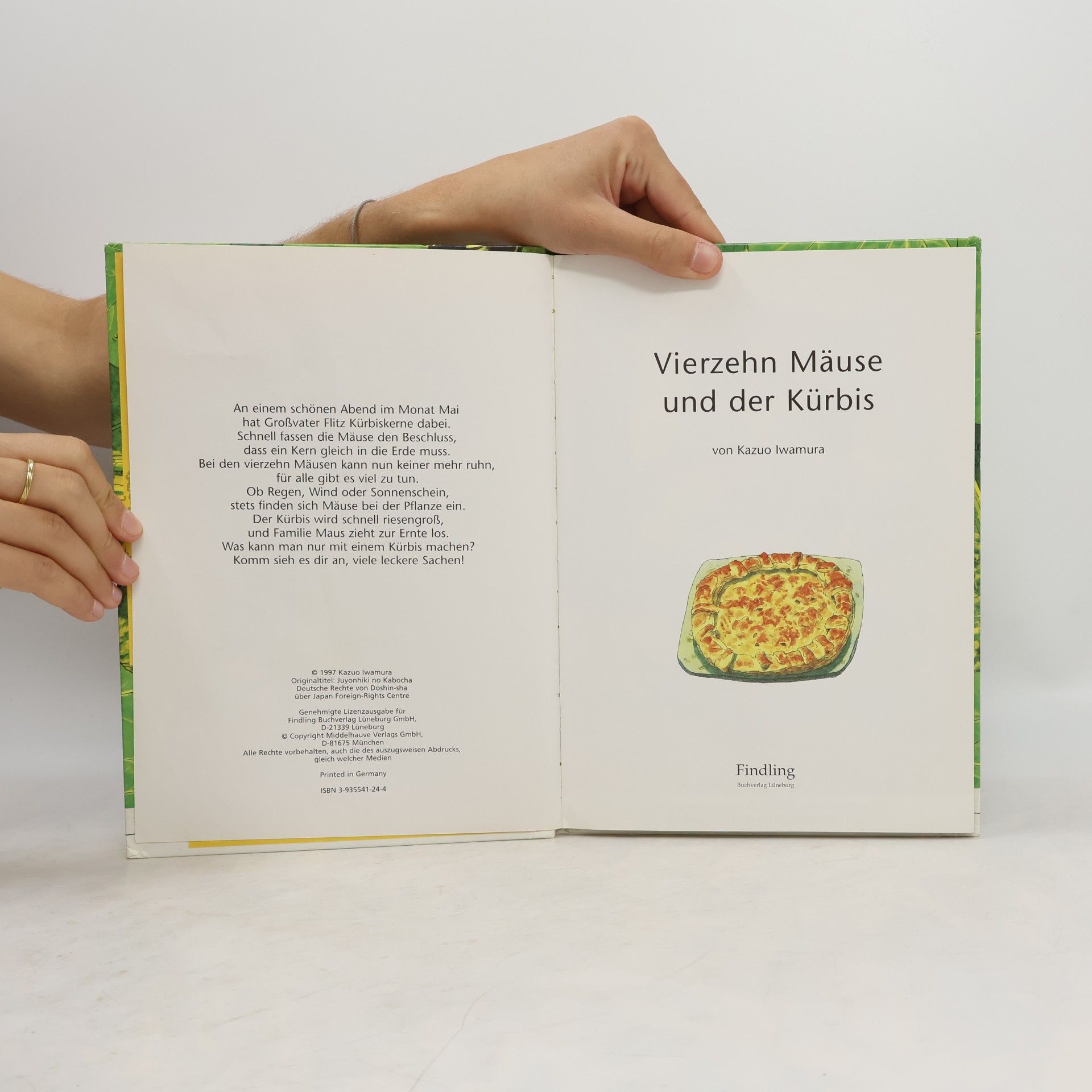 Kazuo Iwamura Vierzehn Mäuse und der Kürbis