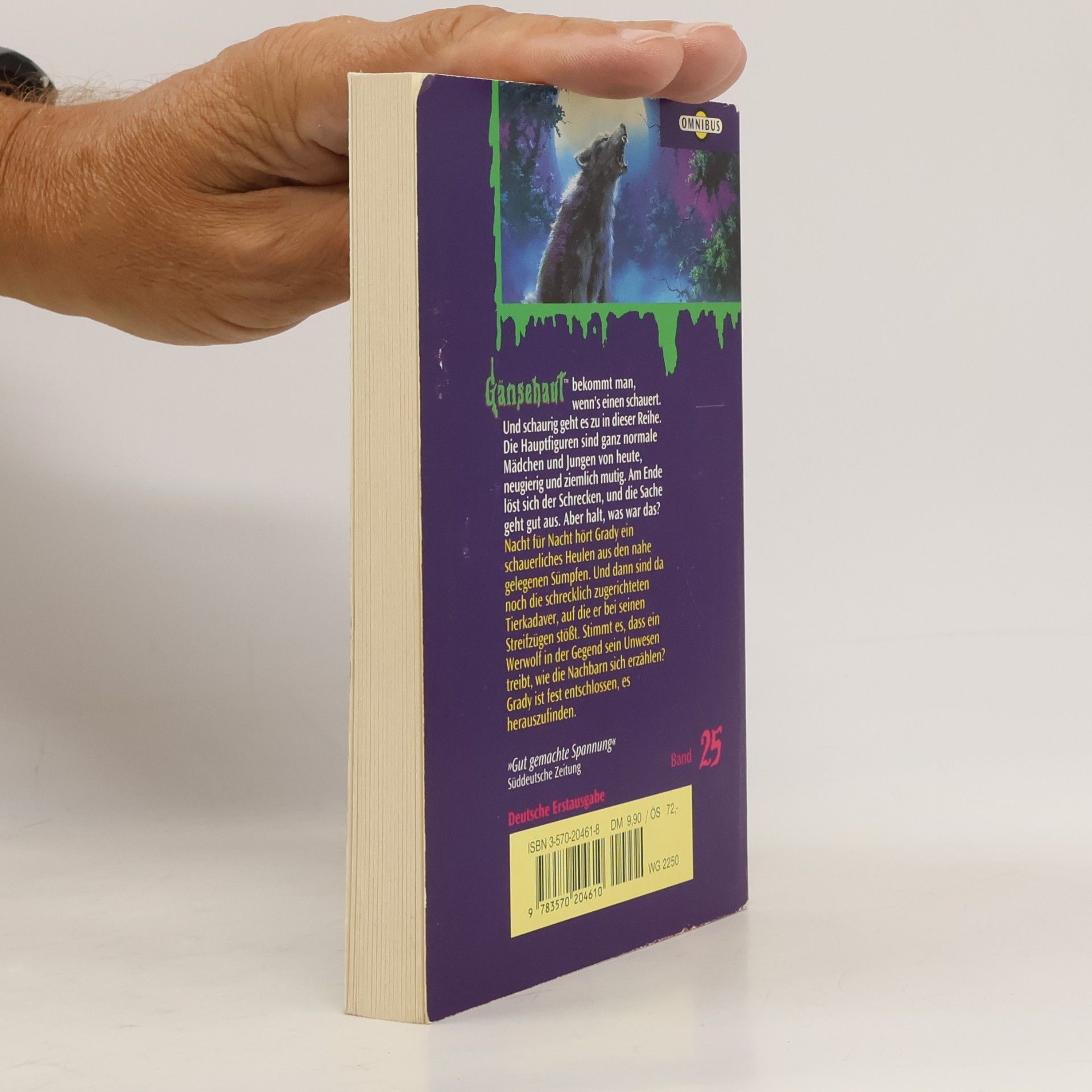 R. L. Stine Gänsehaut 25. Der Werwolf aus den Fiebersümpfen