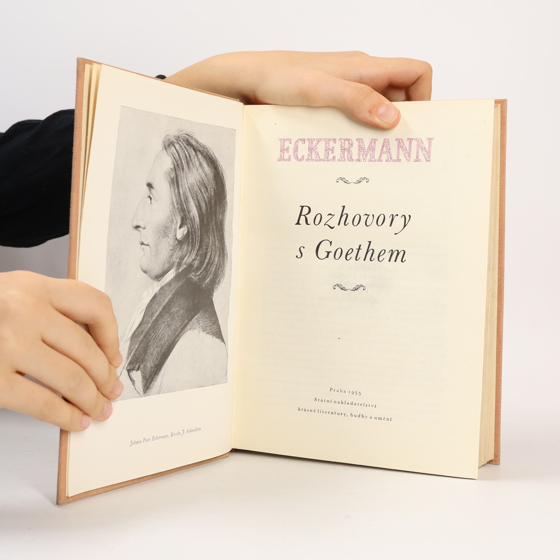 Johann Peter Eckermann Rozhovory s Goethem