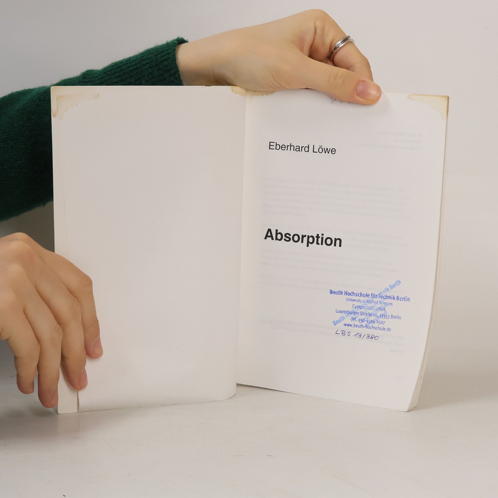 Eberhard Löwe Absorption