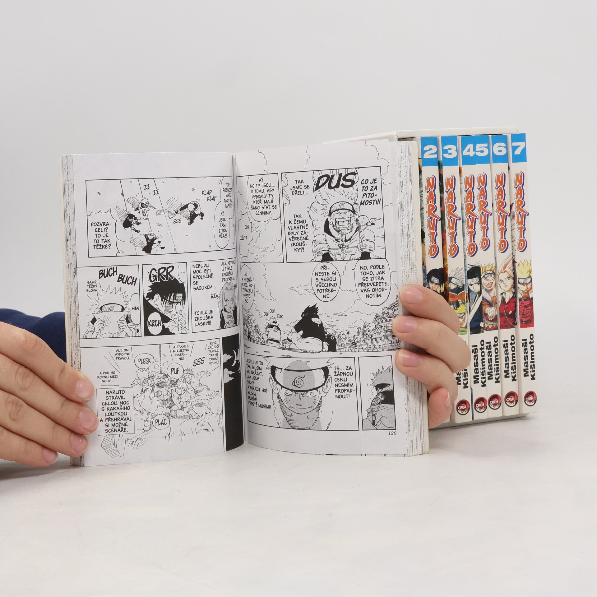 Masaši Kišimoto Naruto 1-7