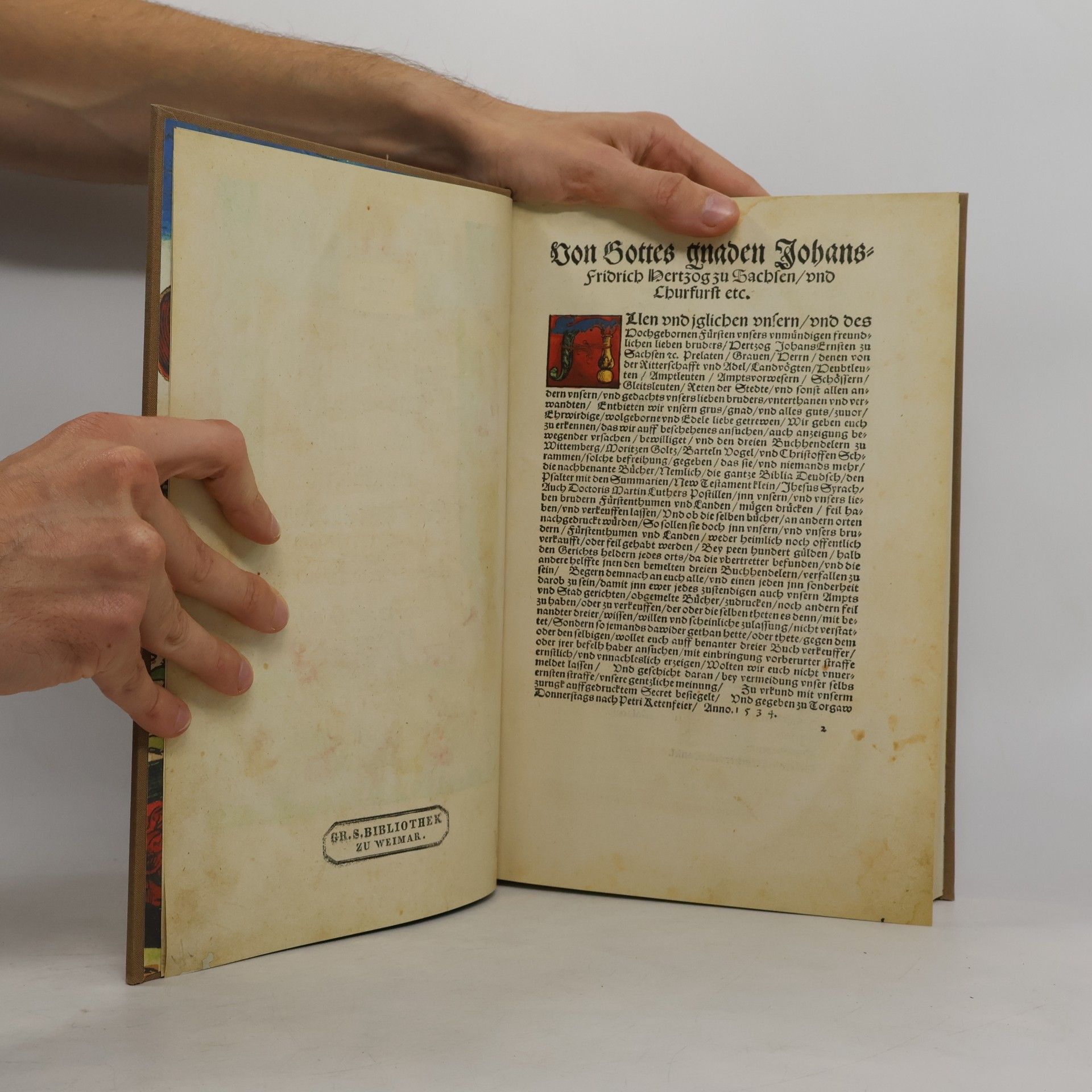 Martin Luther Biblia I.