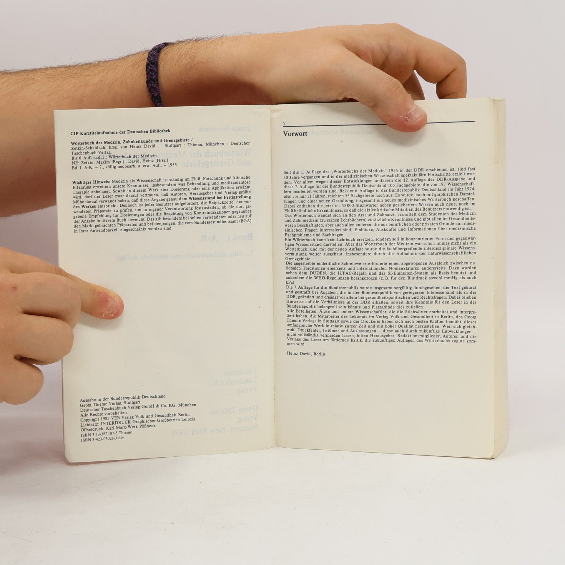 kolektiv Wörterbuch der Medizin 1 A-K