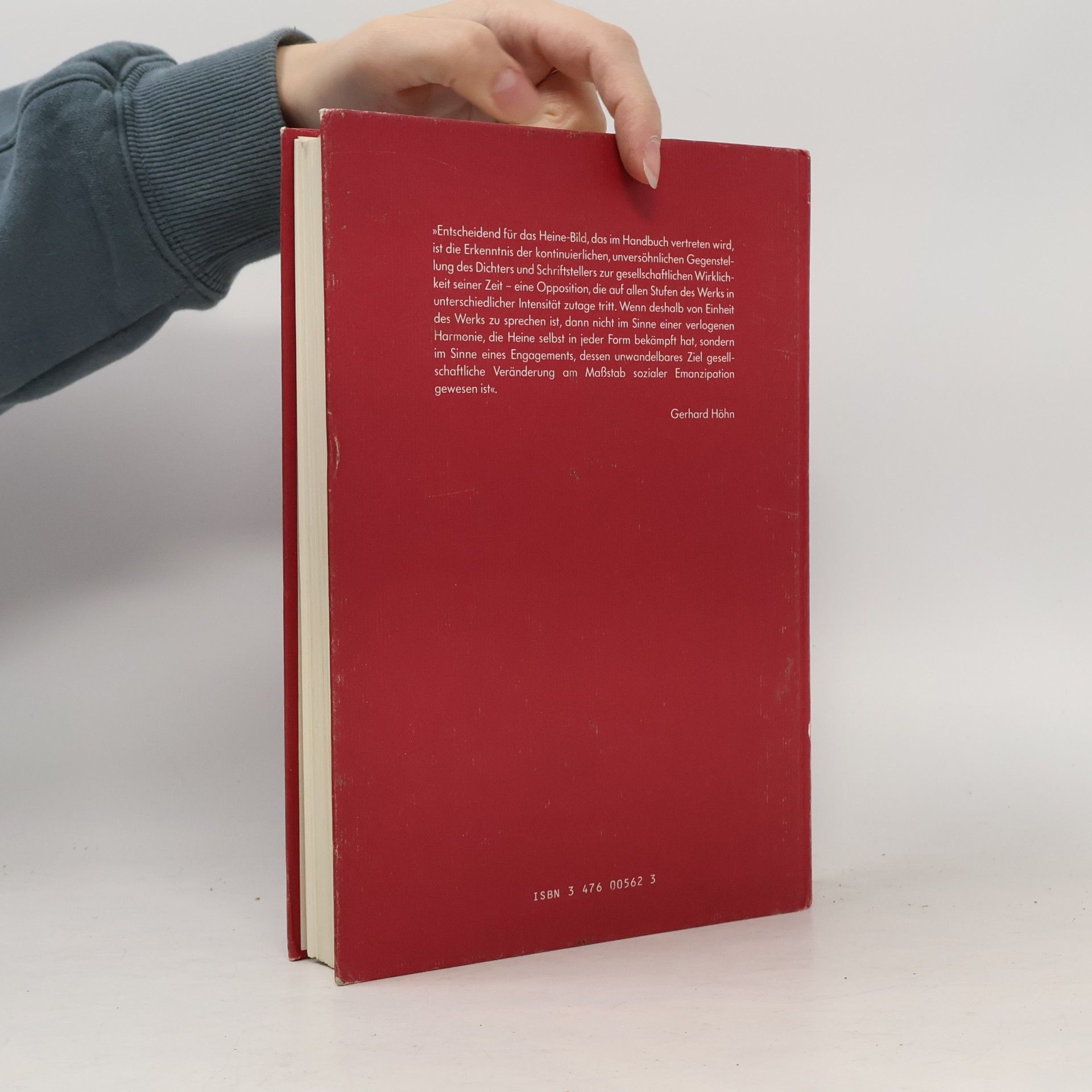 Gerhard Höhn Heine-Handbuch