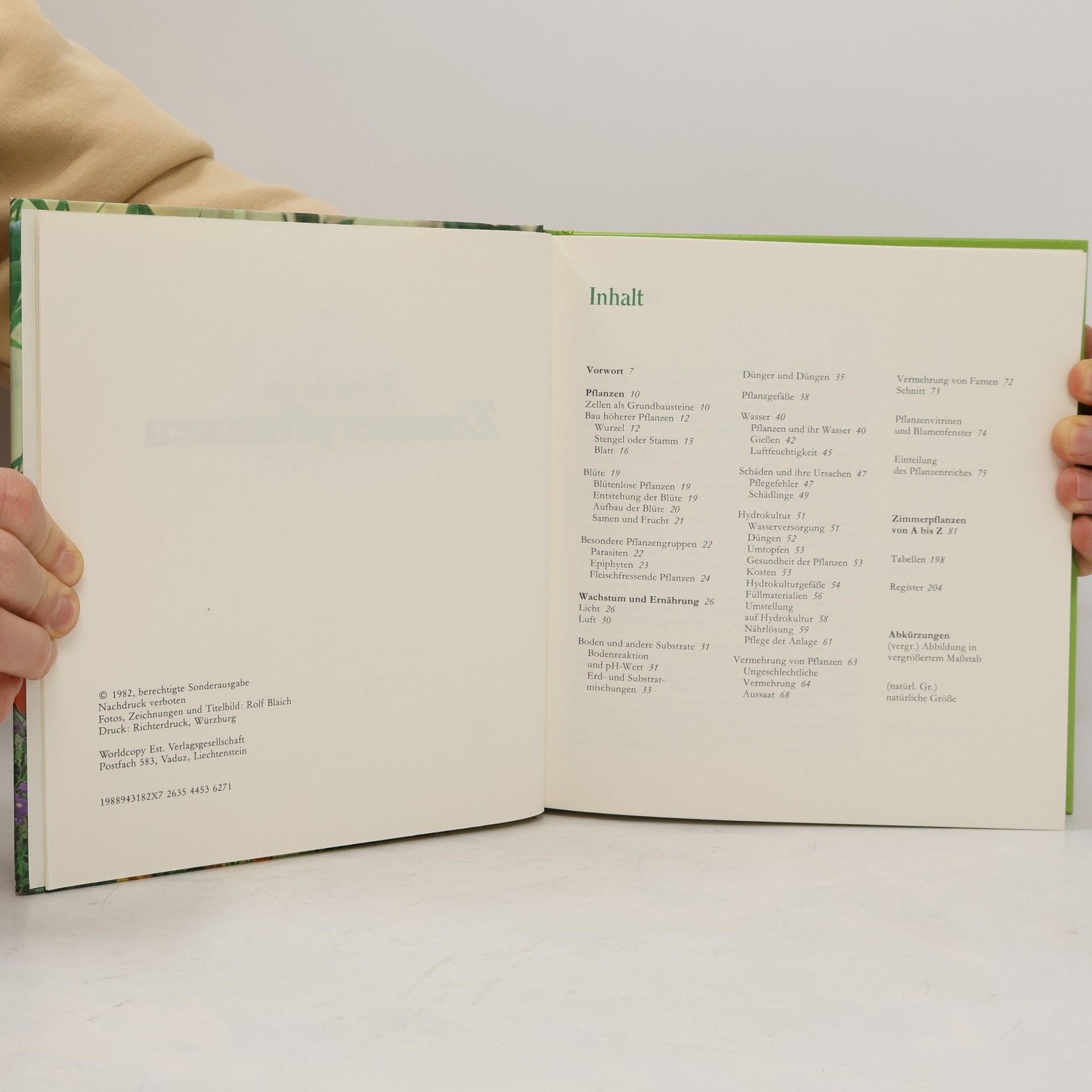 Various authors Freude an Zimmerpflanzen
