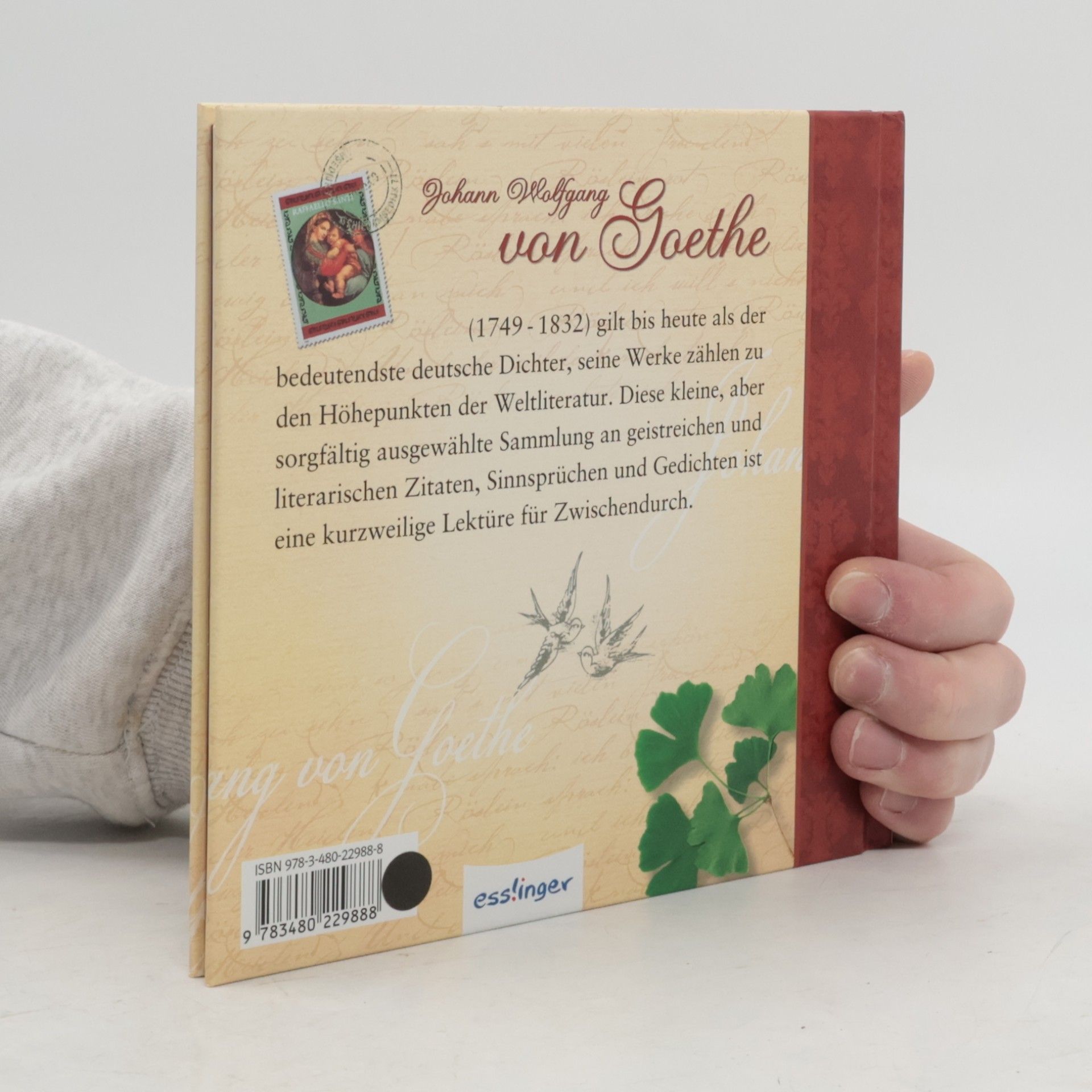 Johann Wolfgang von Goethe Johann Wolfgang von Goethe
