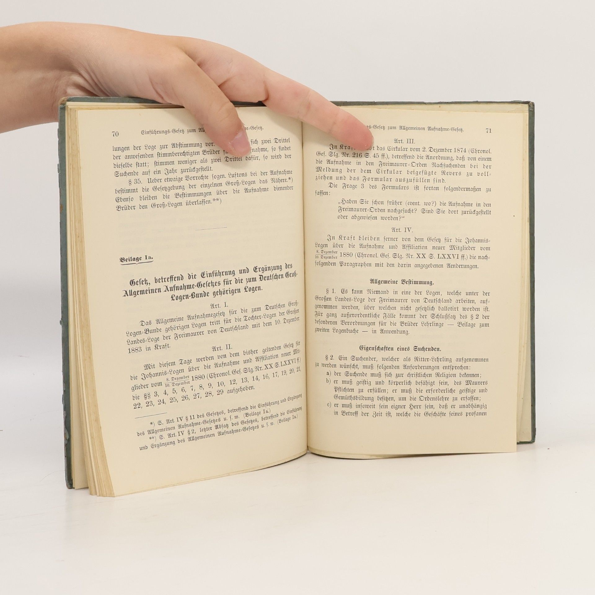 kolektiv Handbuch für die Brüder der Großen Landes-Loge der Freimaurer von Deutschland