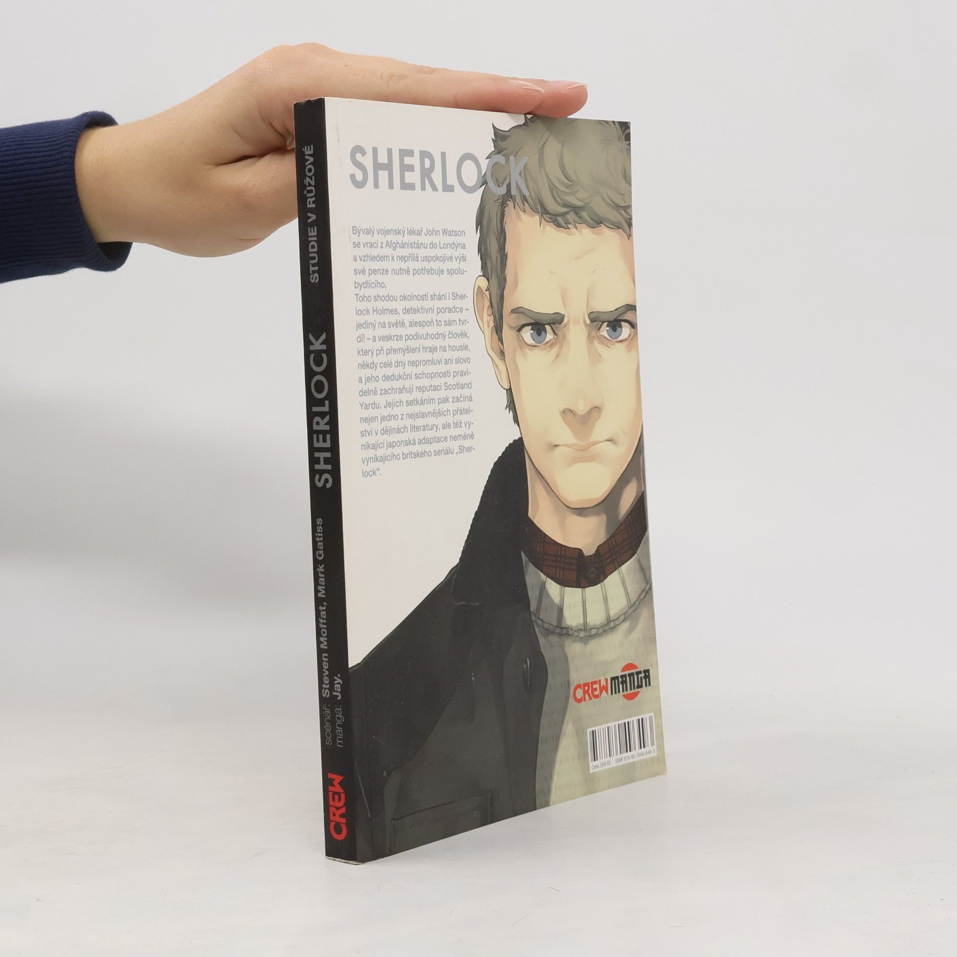 Steven Moffat Sherlock. Studie v růžové