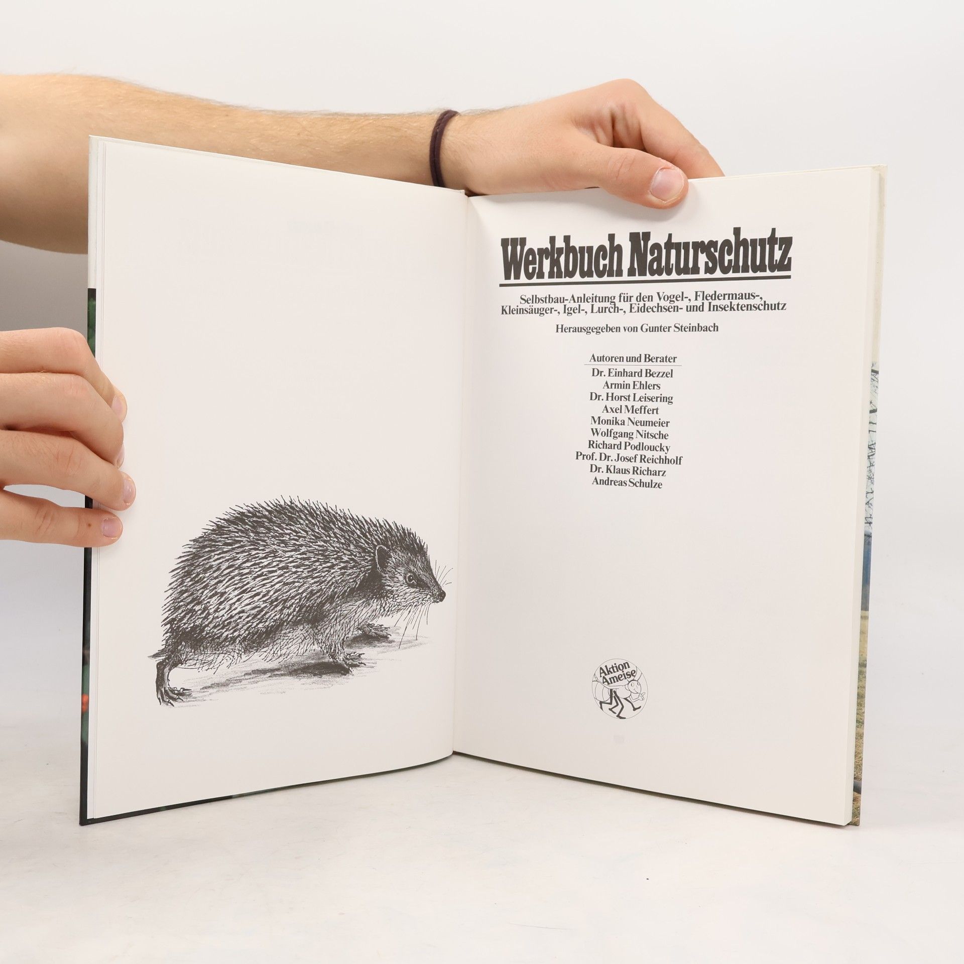 Gunter Steinbach Werkbuch Naturschutz