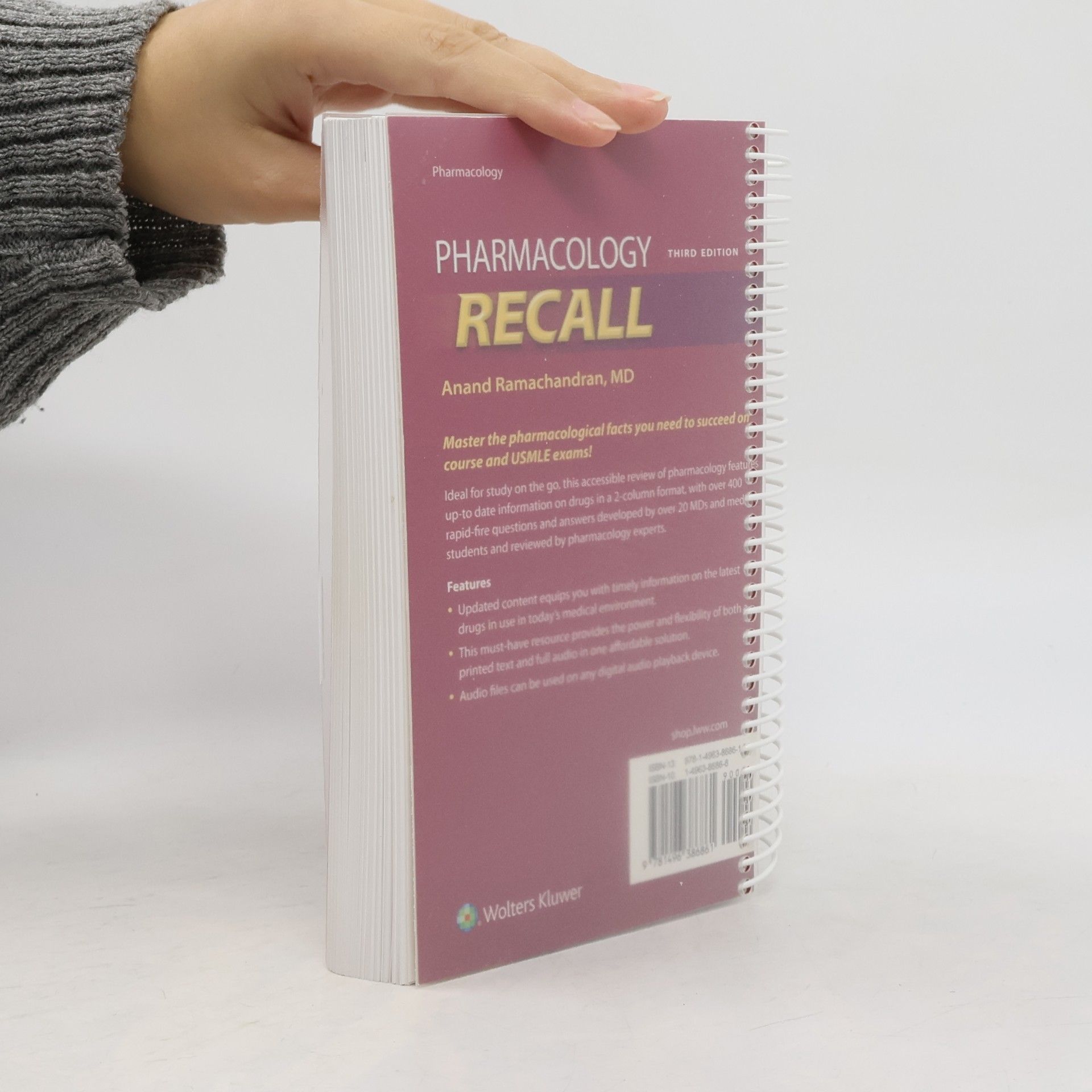 Anand Ramachandran M.D. Pharmacology Recall - Third Edition