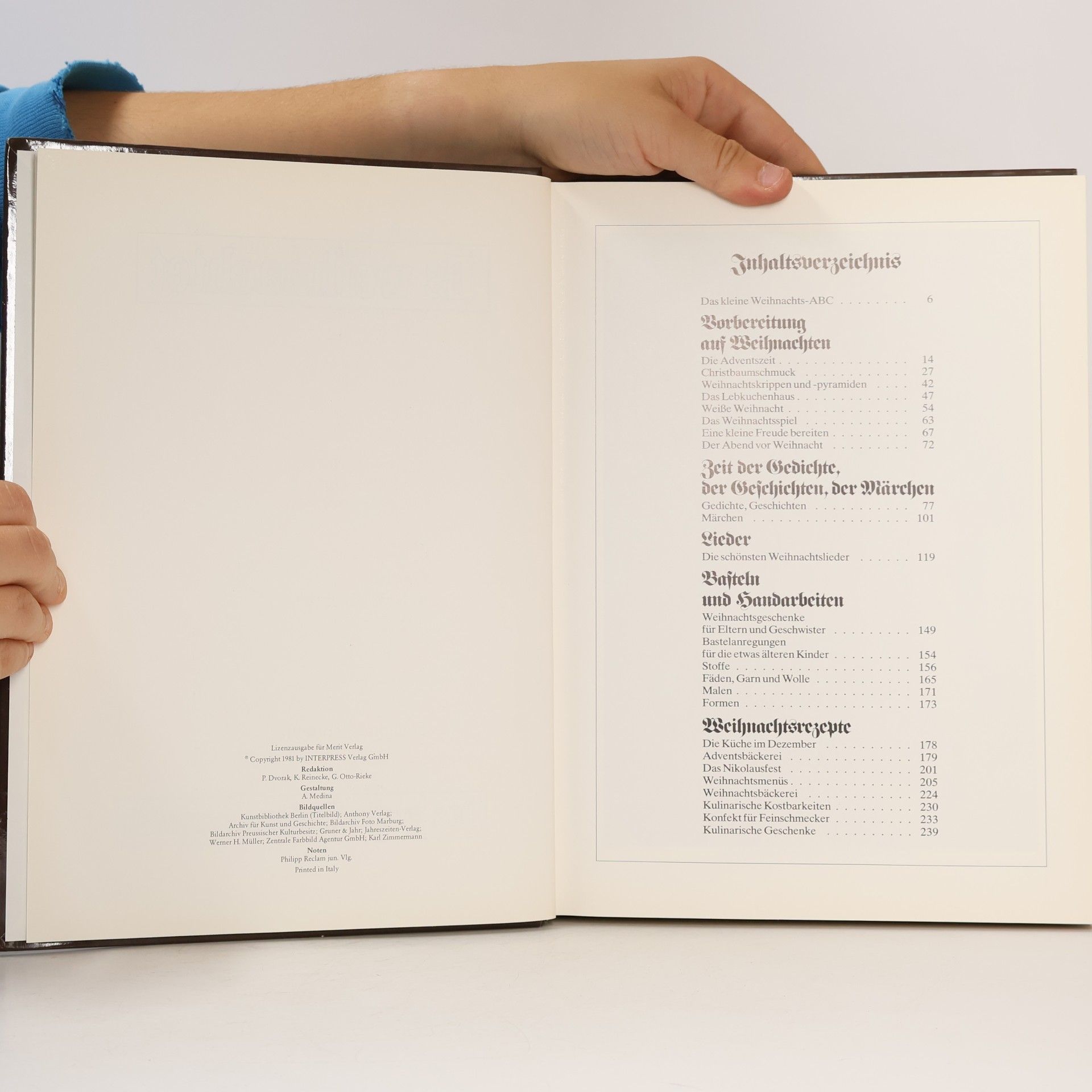 Reinecke K. Es Weihnachtet. Das grosse Weihnachtsbuch