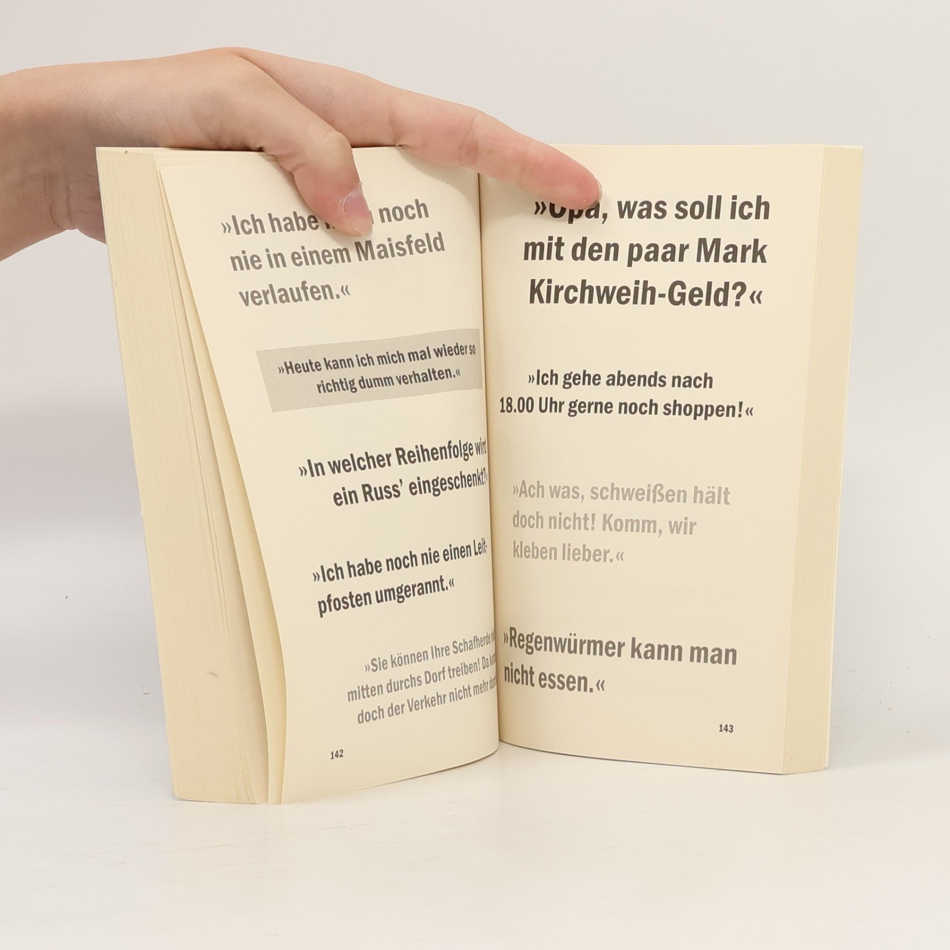 Stefan Schade Dinge, die ein Dorfkind nicht sagt