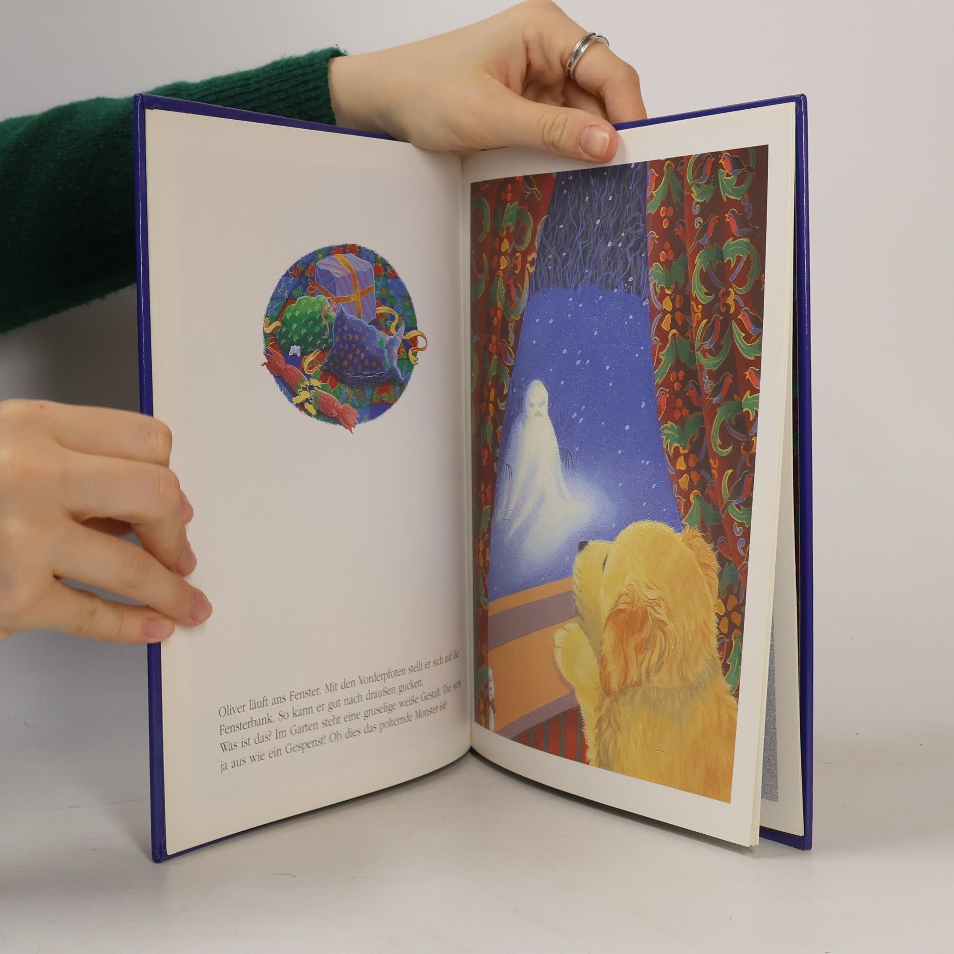 Christine Harris Oliver allein zu Haus