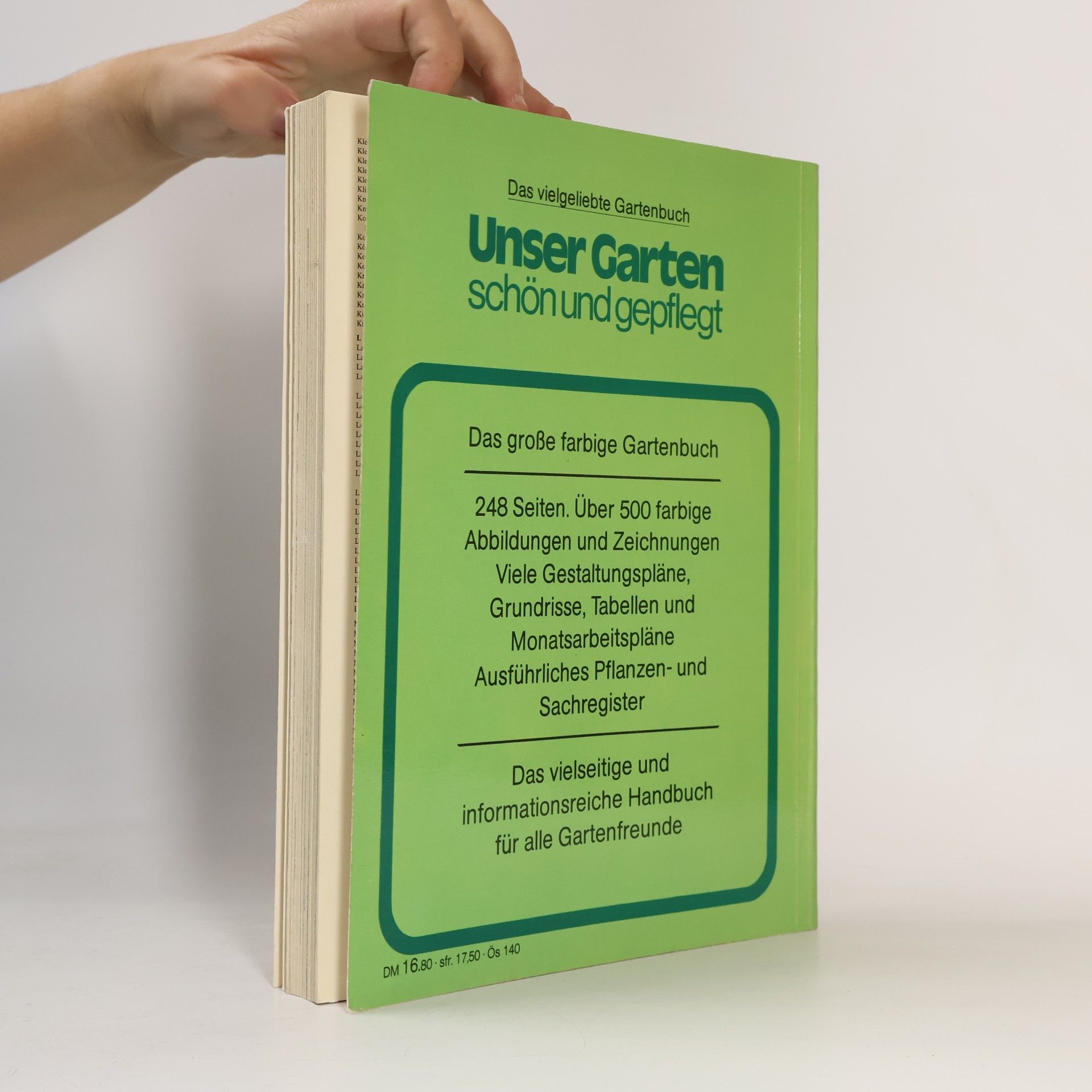 Unser Garten, schön und gepflegt