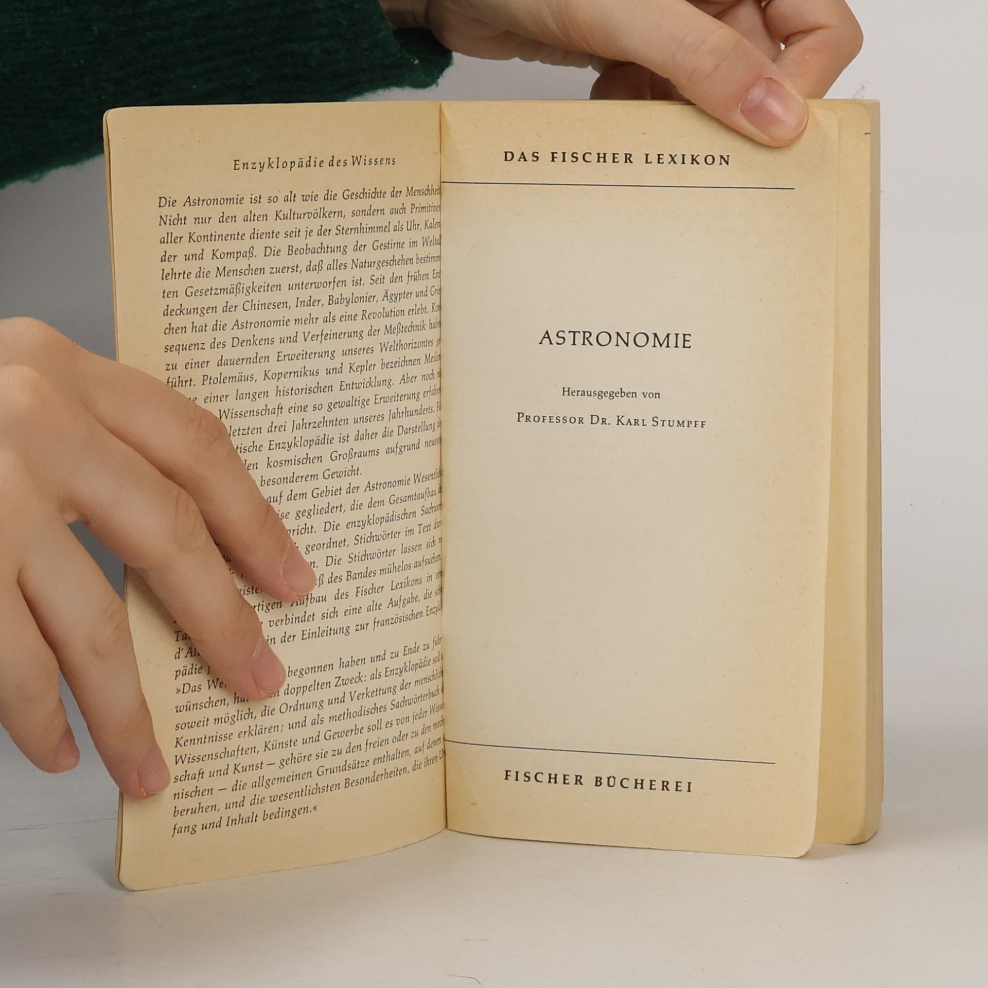 Karl Stumpff Das Fischer Lexikon 4. Astronomie