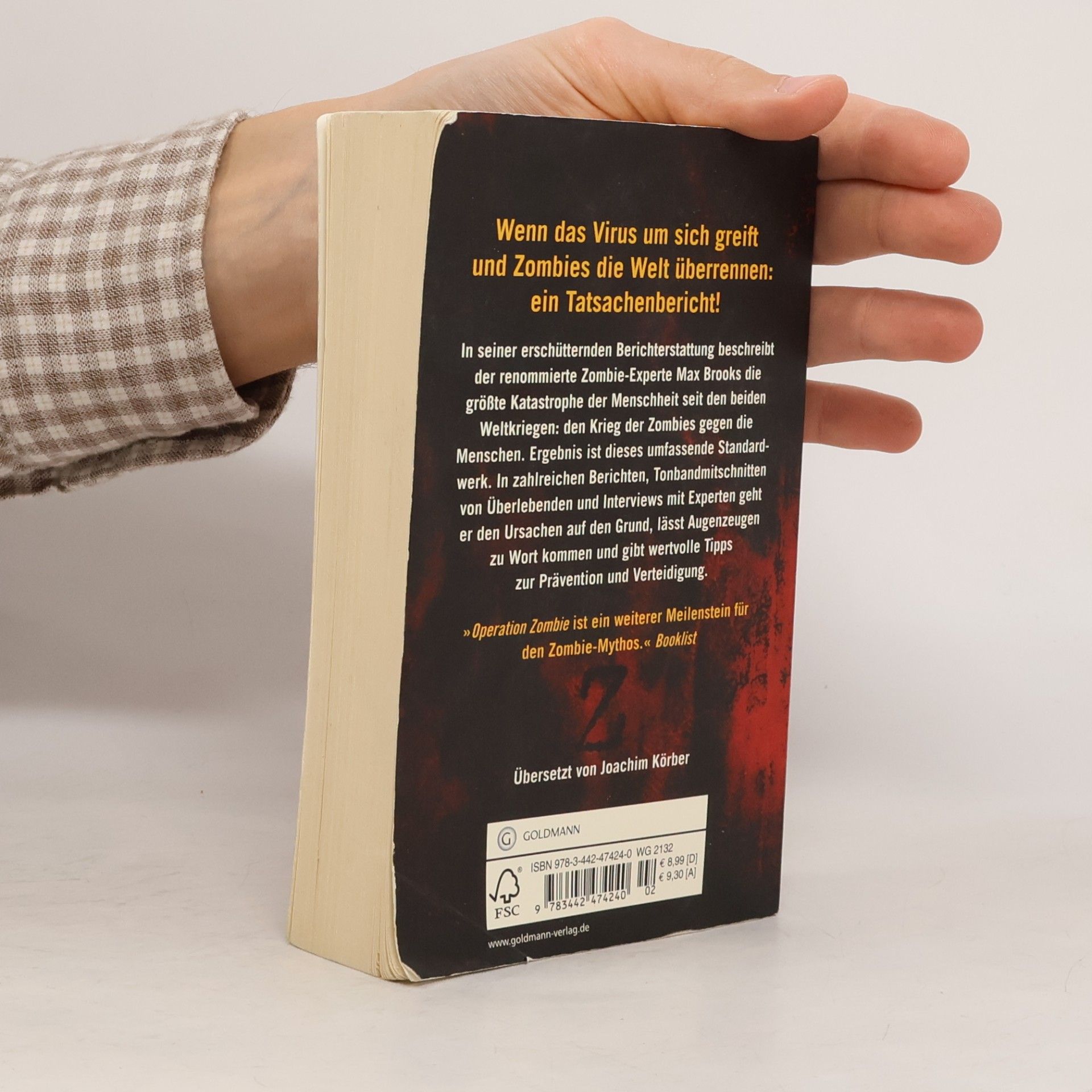 Max Brooks Operation Zombie