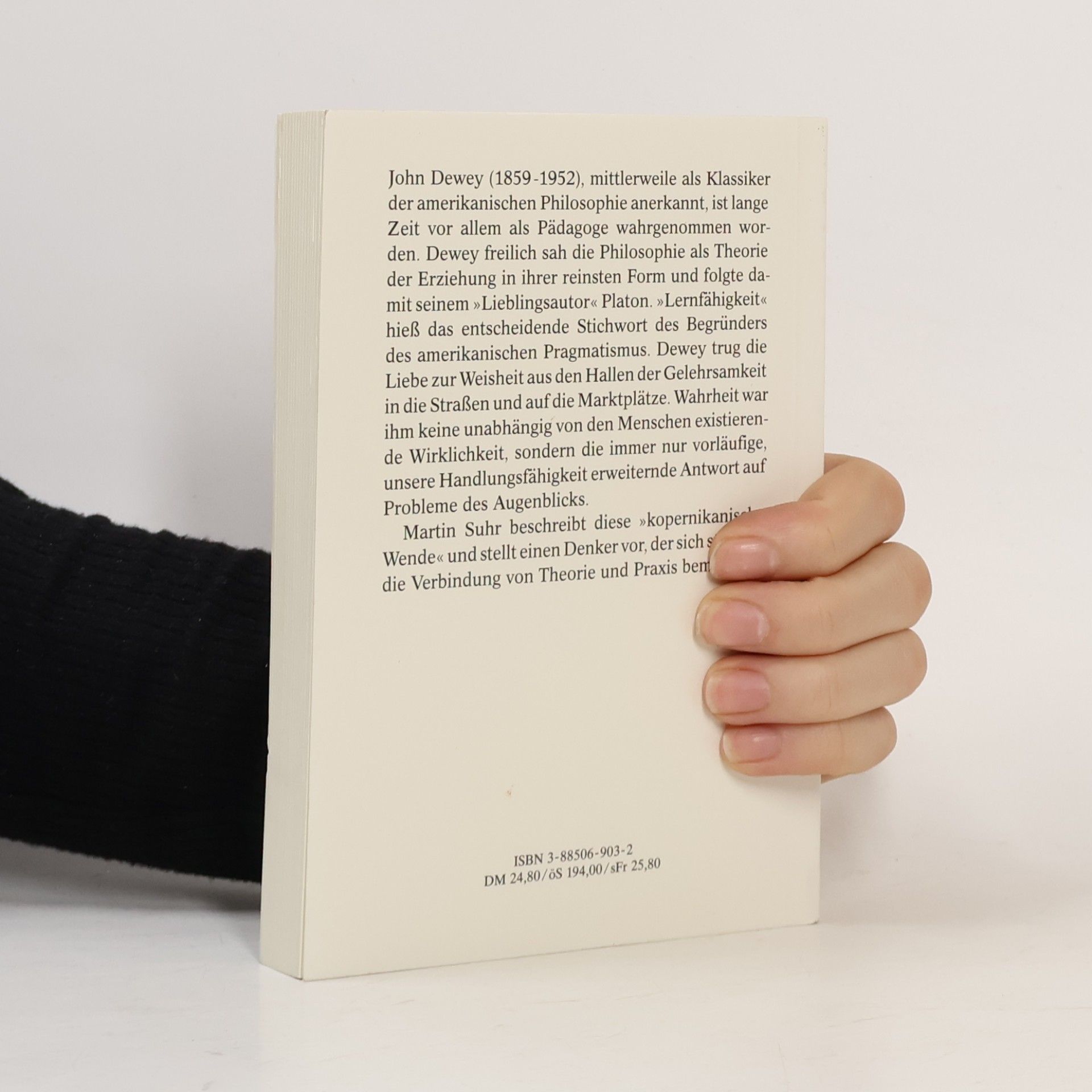 Martin Suhr John Dewey zur Einführung