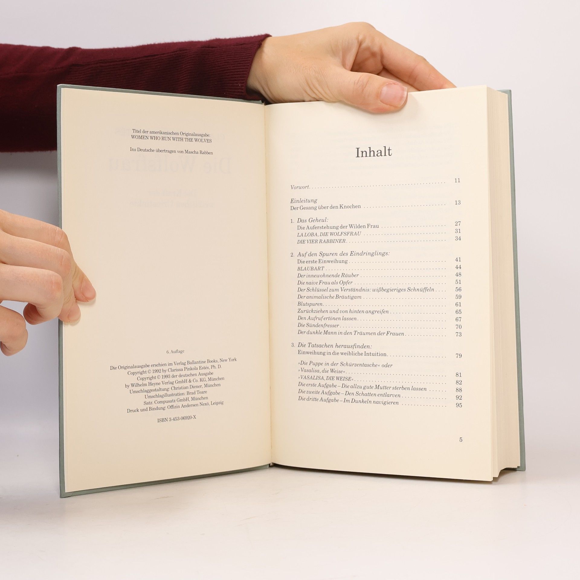 Clarissa Pinkola Estés Phd Die Wolfsfrau