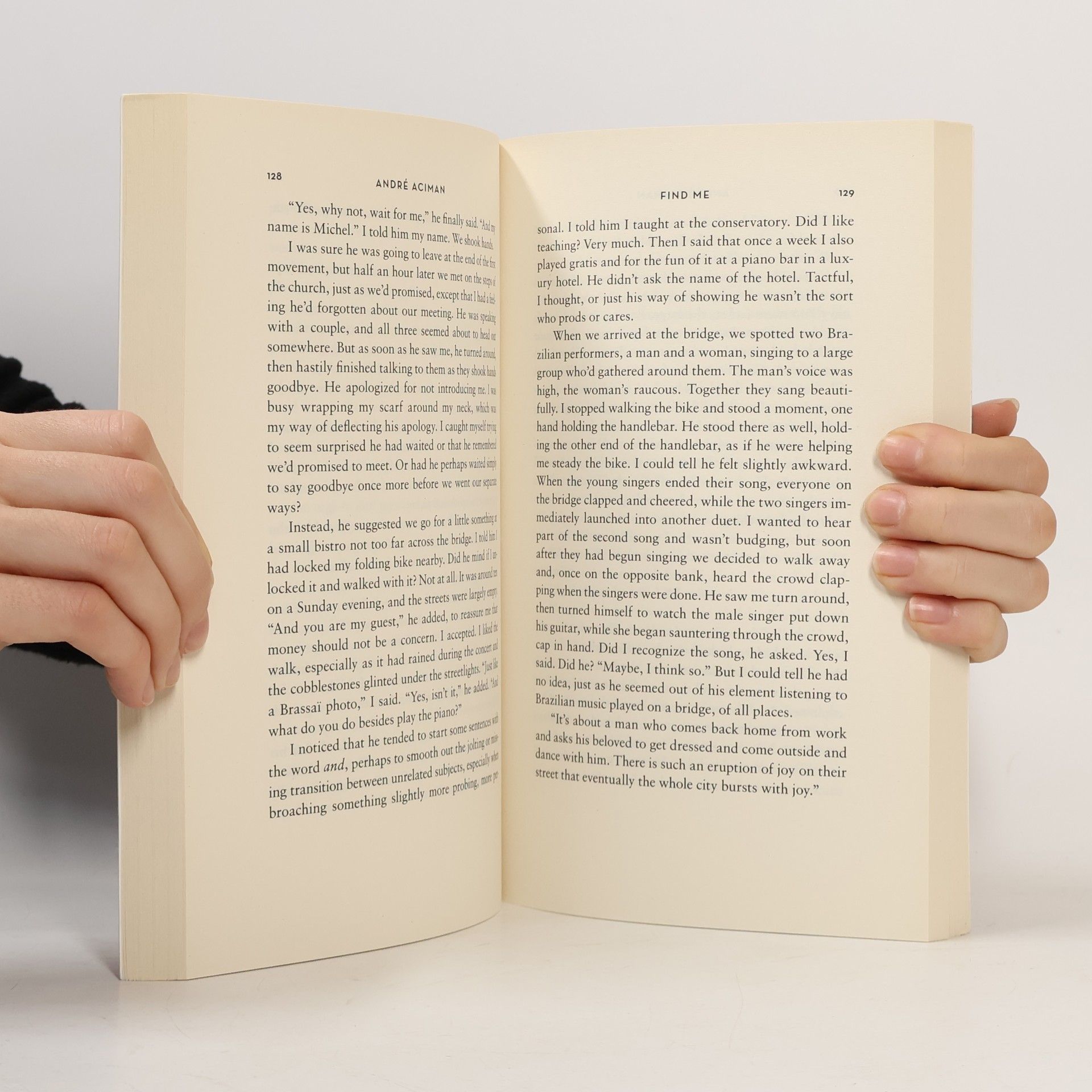 André Aciman Find Me