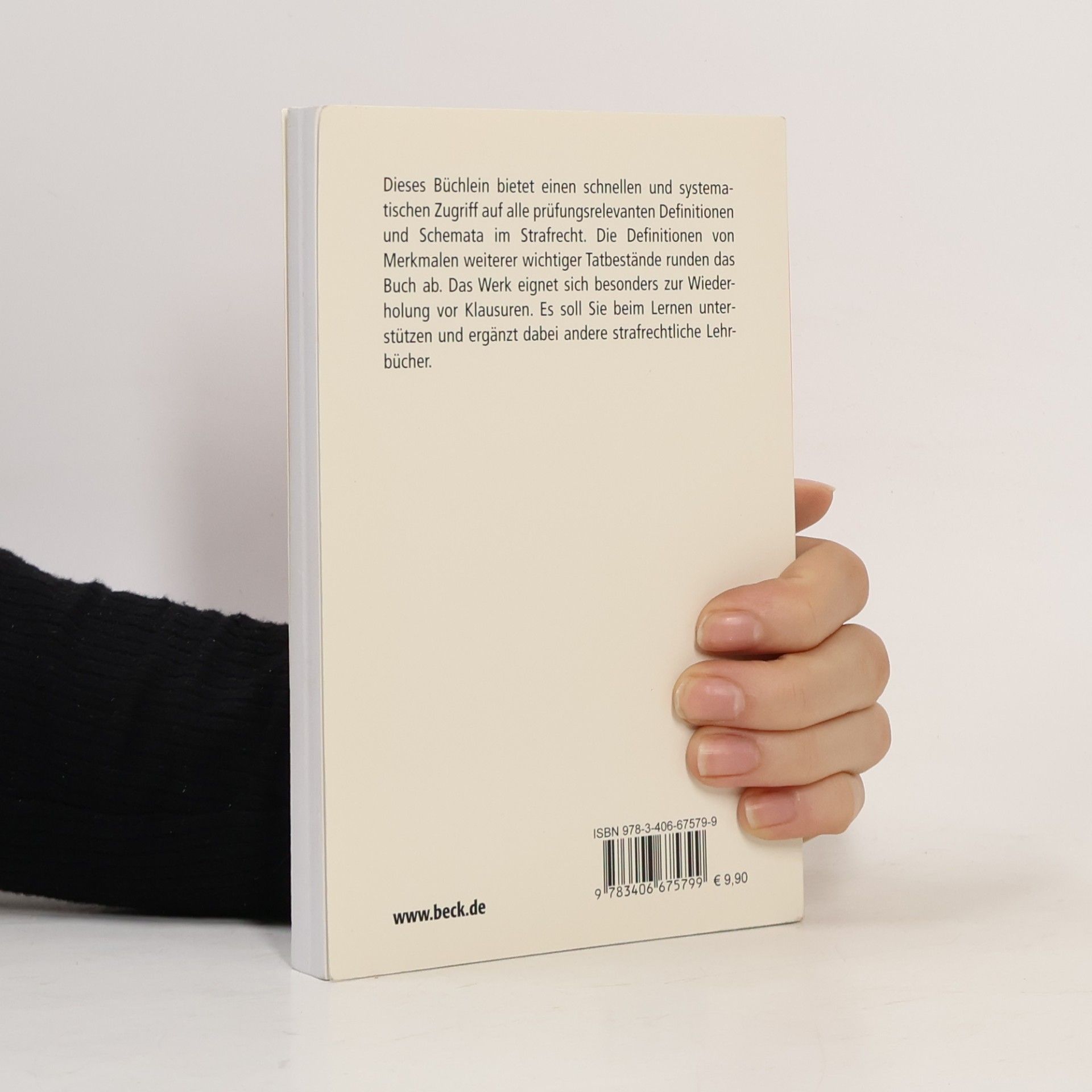 Christian Fahl Definitionen und Schemata Strafrecht