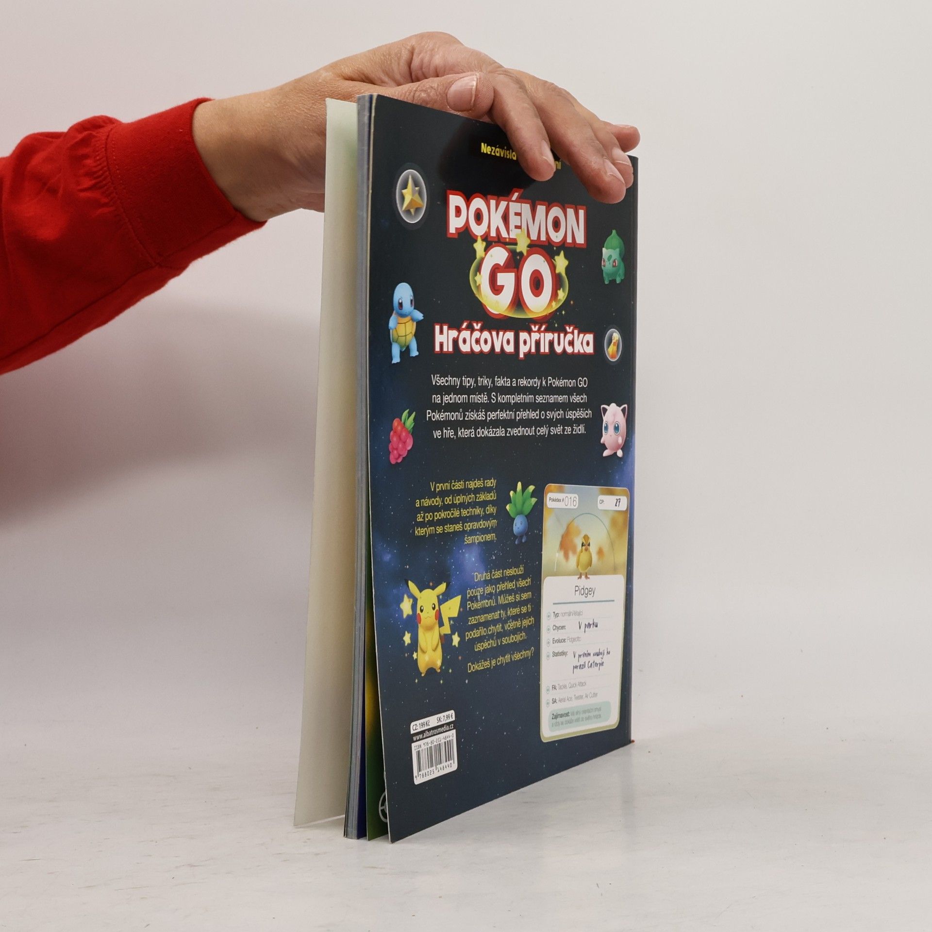 Clive Gifford Pokémon GO – nezávislá a neoficiální hráčova příručka