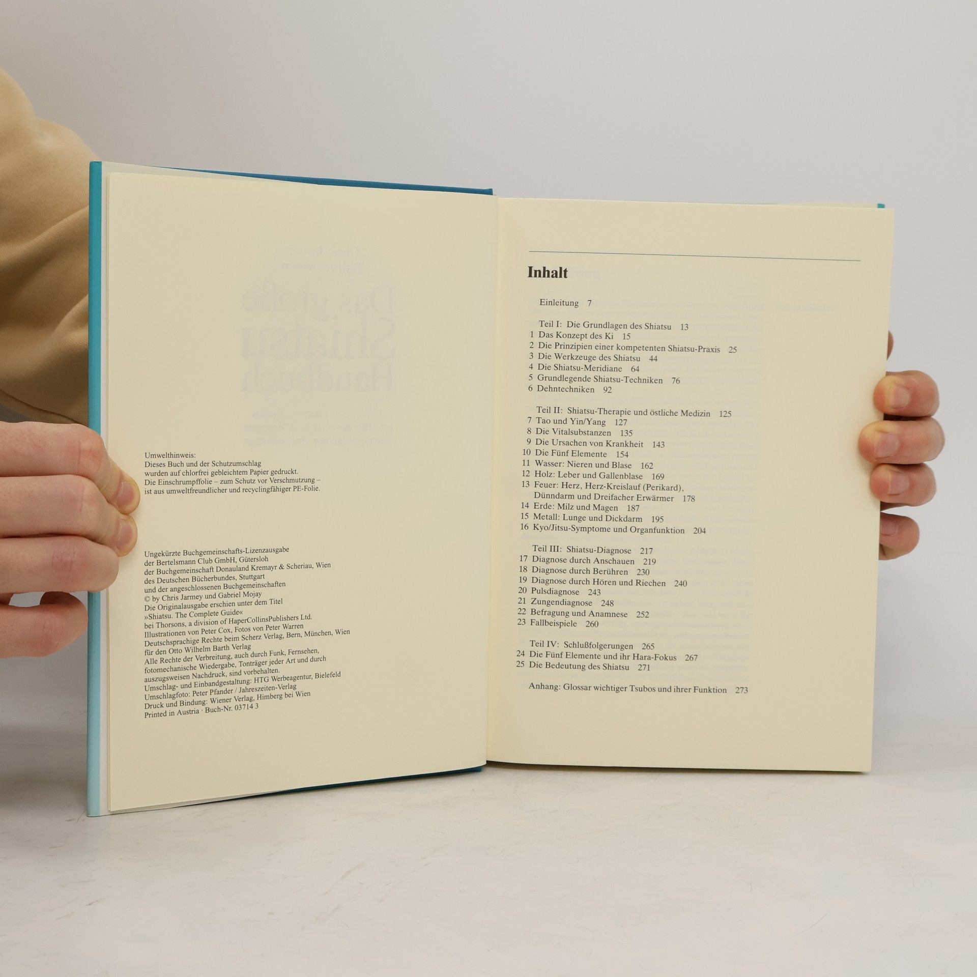 Chris Jarmey Das grosse Shiatsu Handbuch