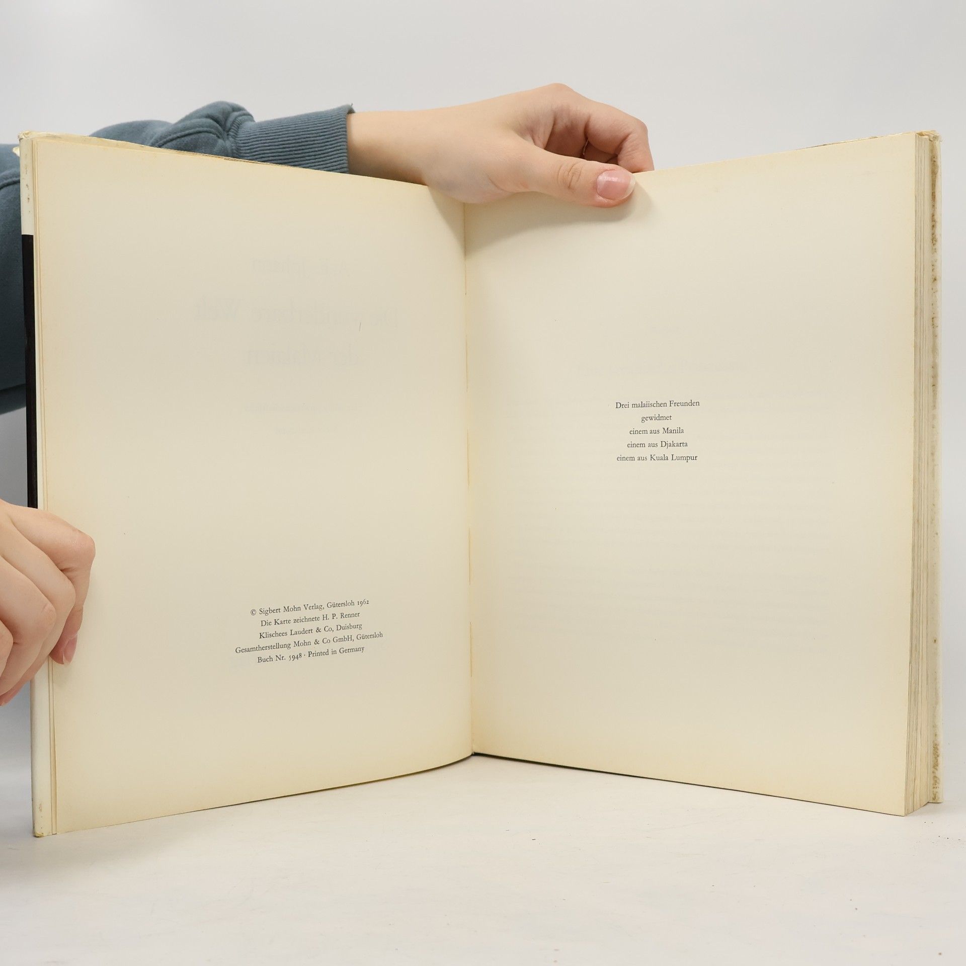 Alfred E. Johann Die wunderbare Welt der Malaien