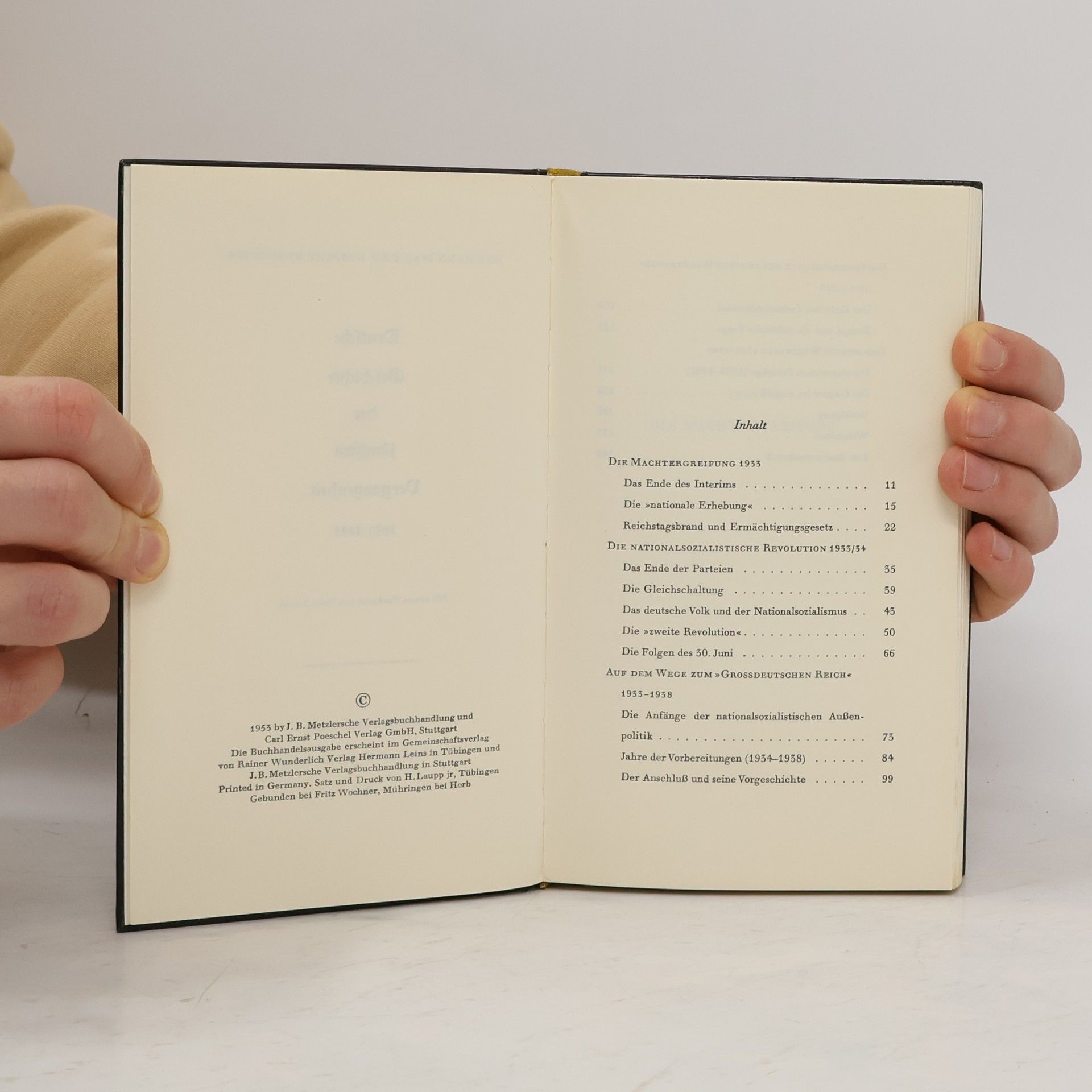 Hermann Mau Deutsche Geschichte der jüngsten Vergangenheit 1933-1945