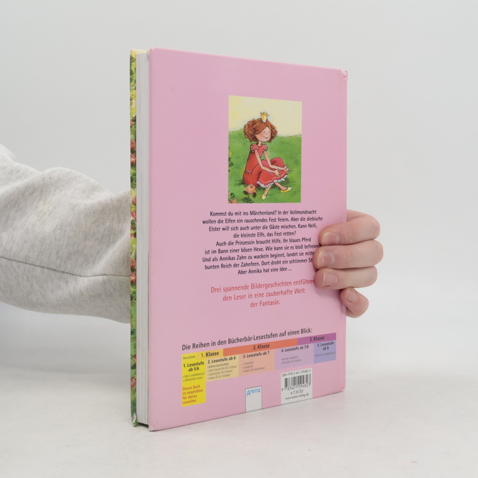 Lesespaß mit dem Bücherbär - die schönsten Geschichten von Prinzessinnen, Elfen und Feen