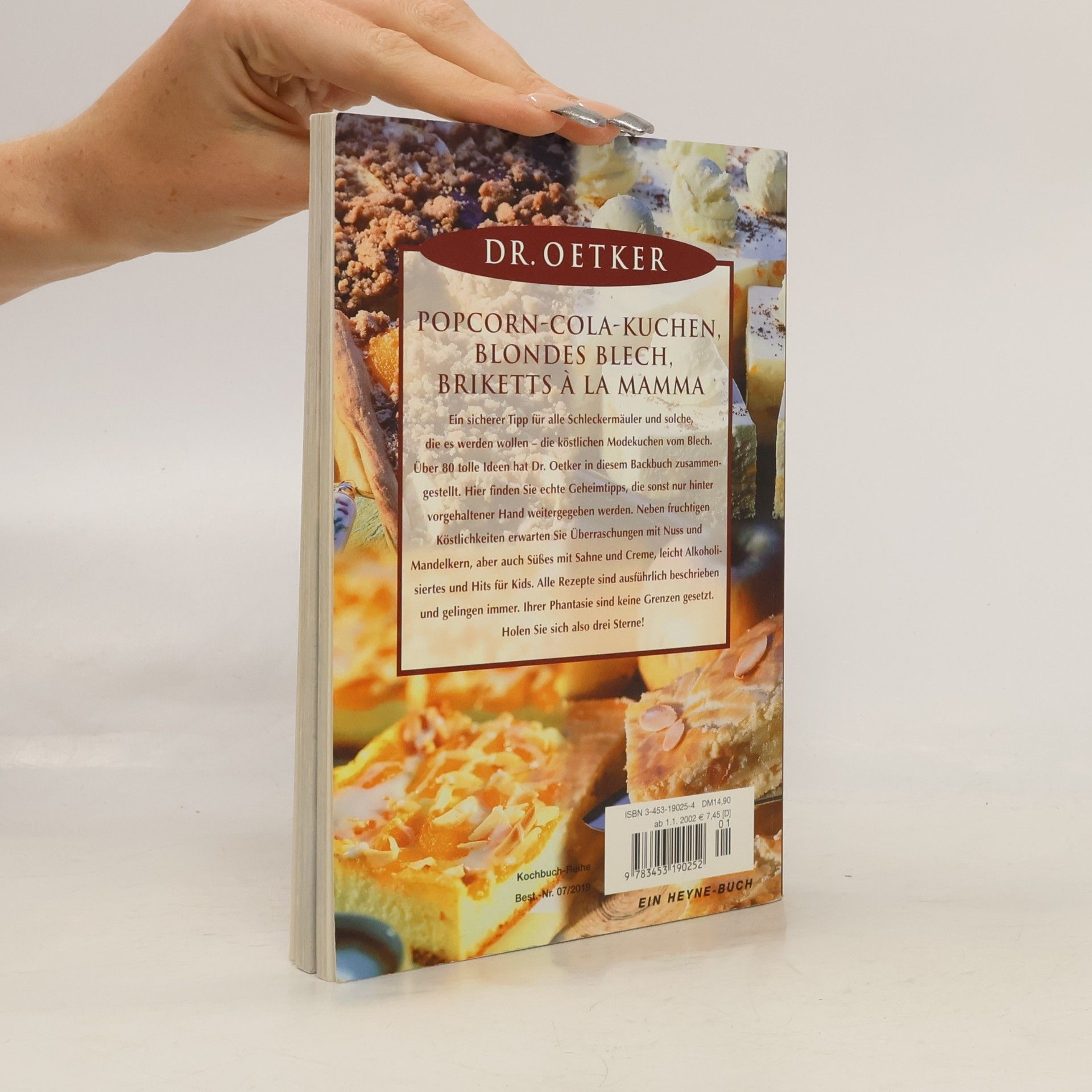 Carola Reich Dr. Oetker Mode-Kuchen vom Blech