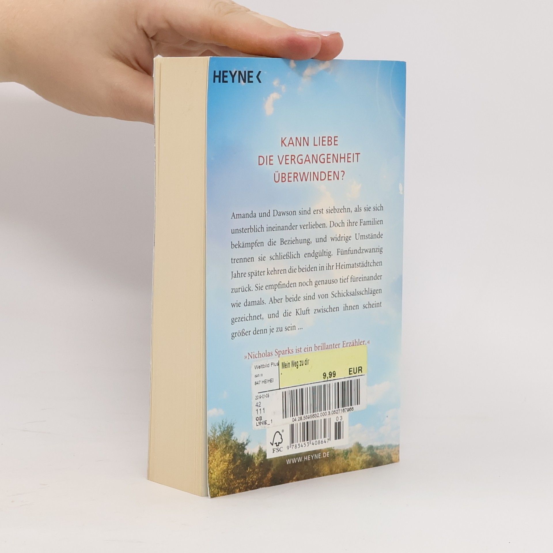 Nicholas Sparks Mein Weg zu dir