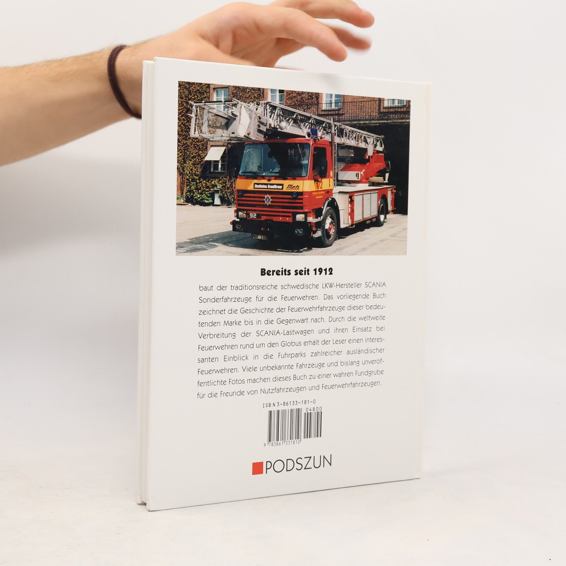 Dieter Hasemann Die Geschichte der Scania-Feuerwehrfahrzeuge