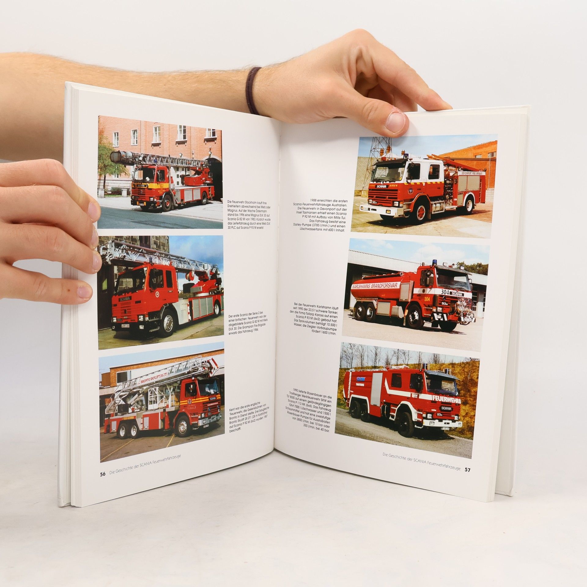 Dieter Hasemann Die Geschichte der Scania-Feuerwehrfahrzeuge