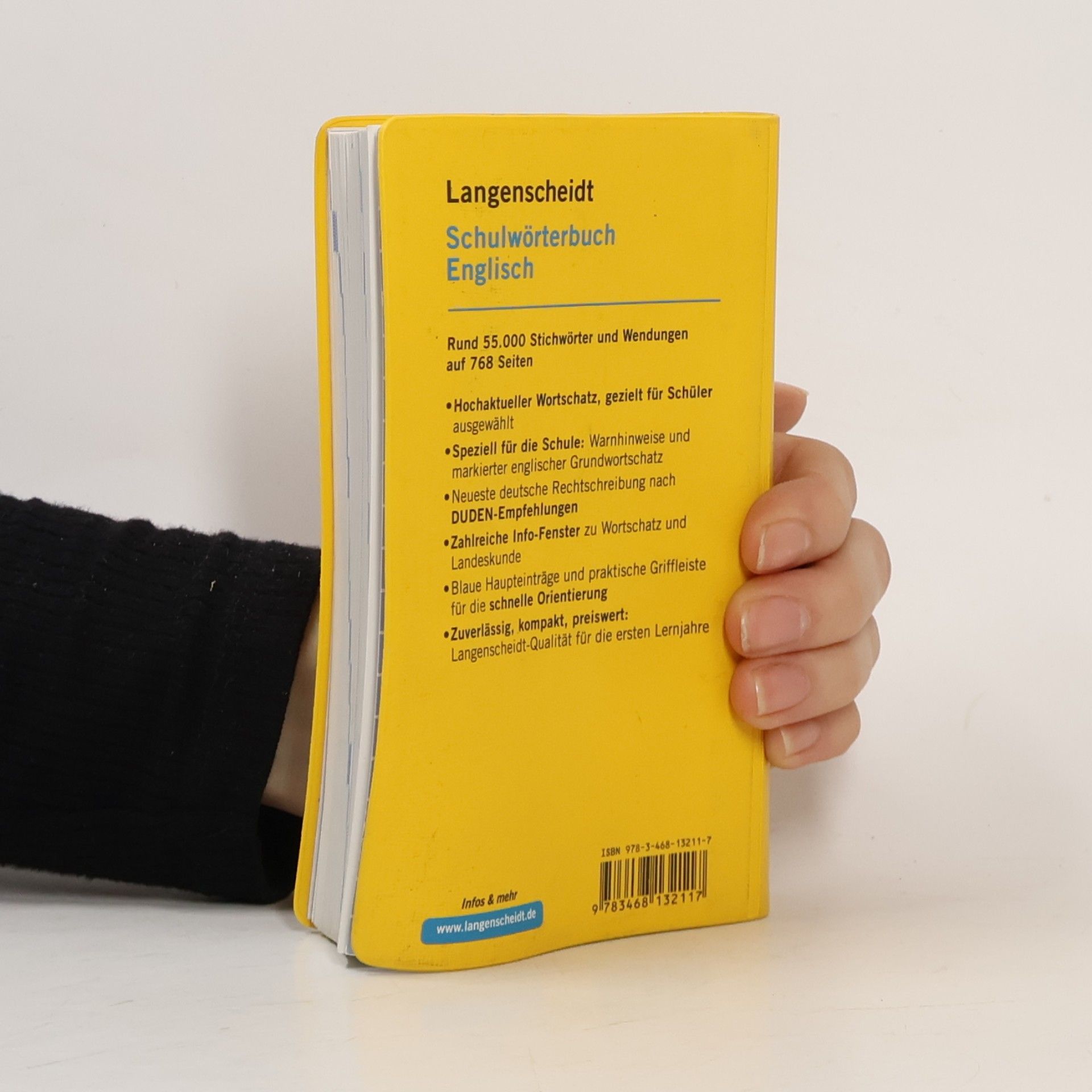 Holger Freese Langenscheidt, Schulwörterbuch Englisch