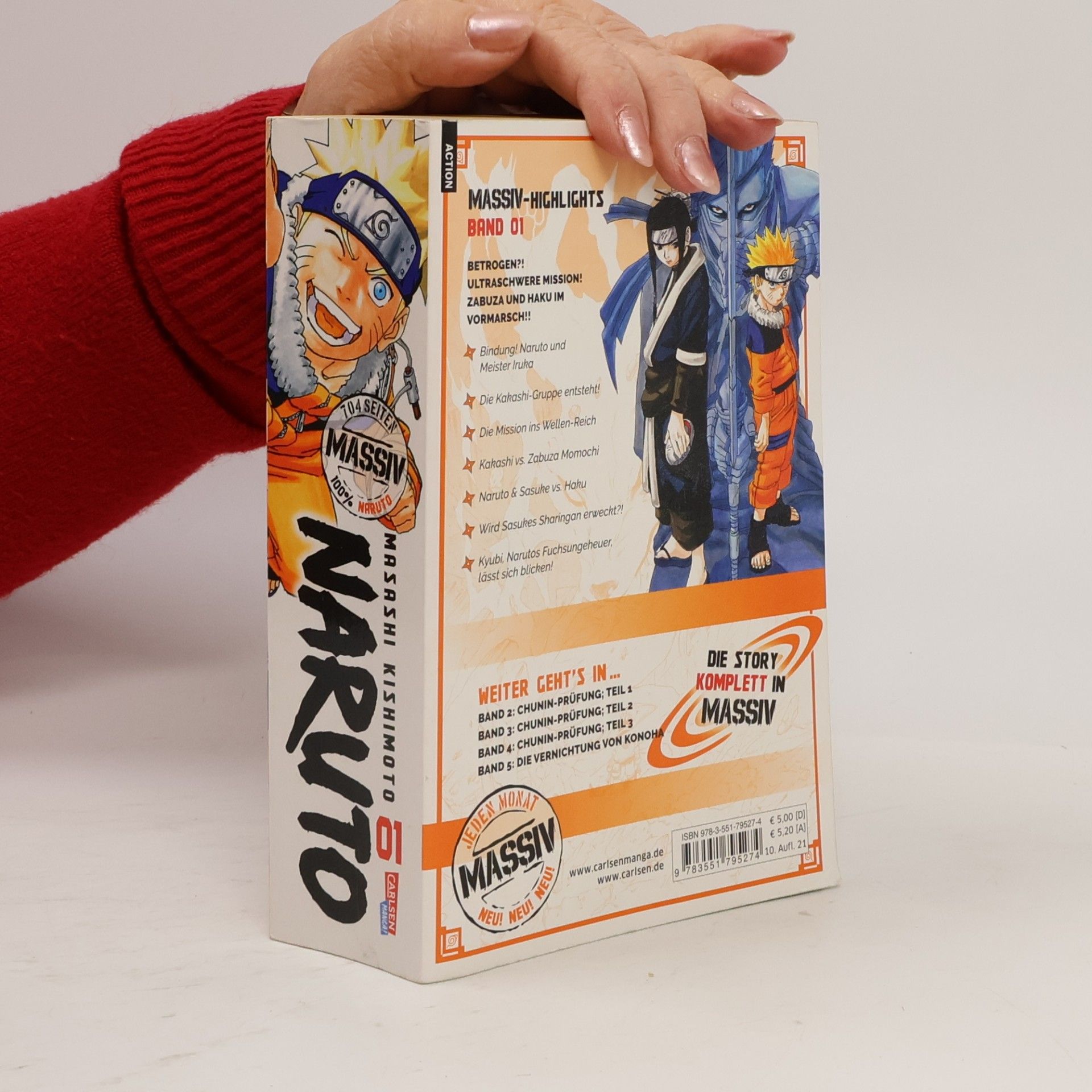 Masashi Kishimoto Naruto Massiv 01