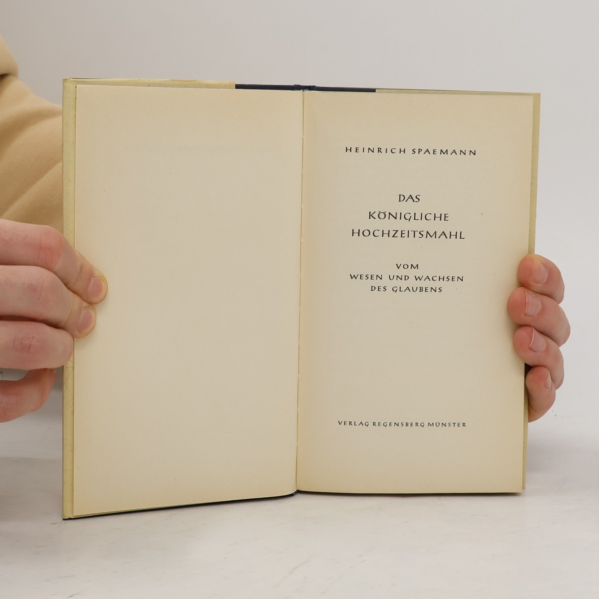Heinrich Spaemann Das köngliche Hochzeitsmahl