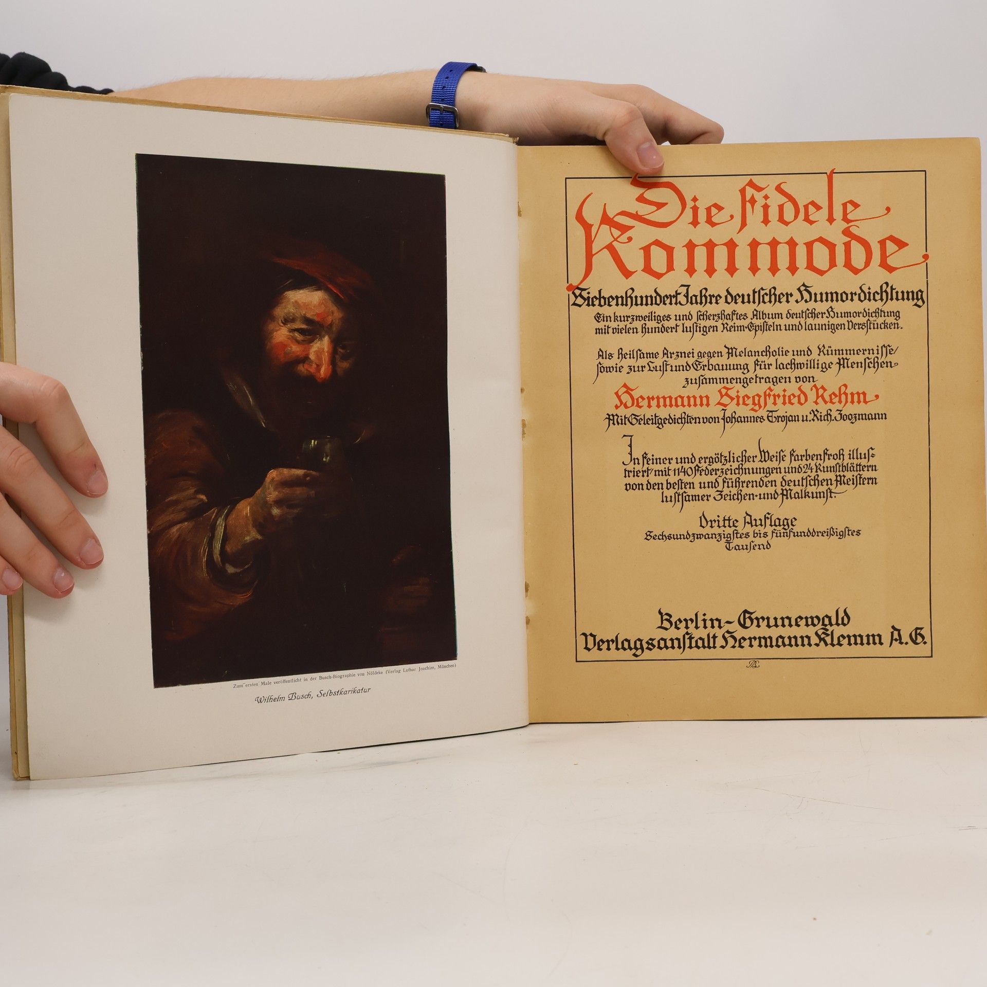 Hermann Siegfried Rehm Die fidele Kommode