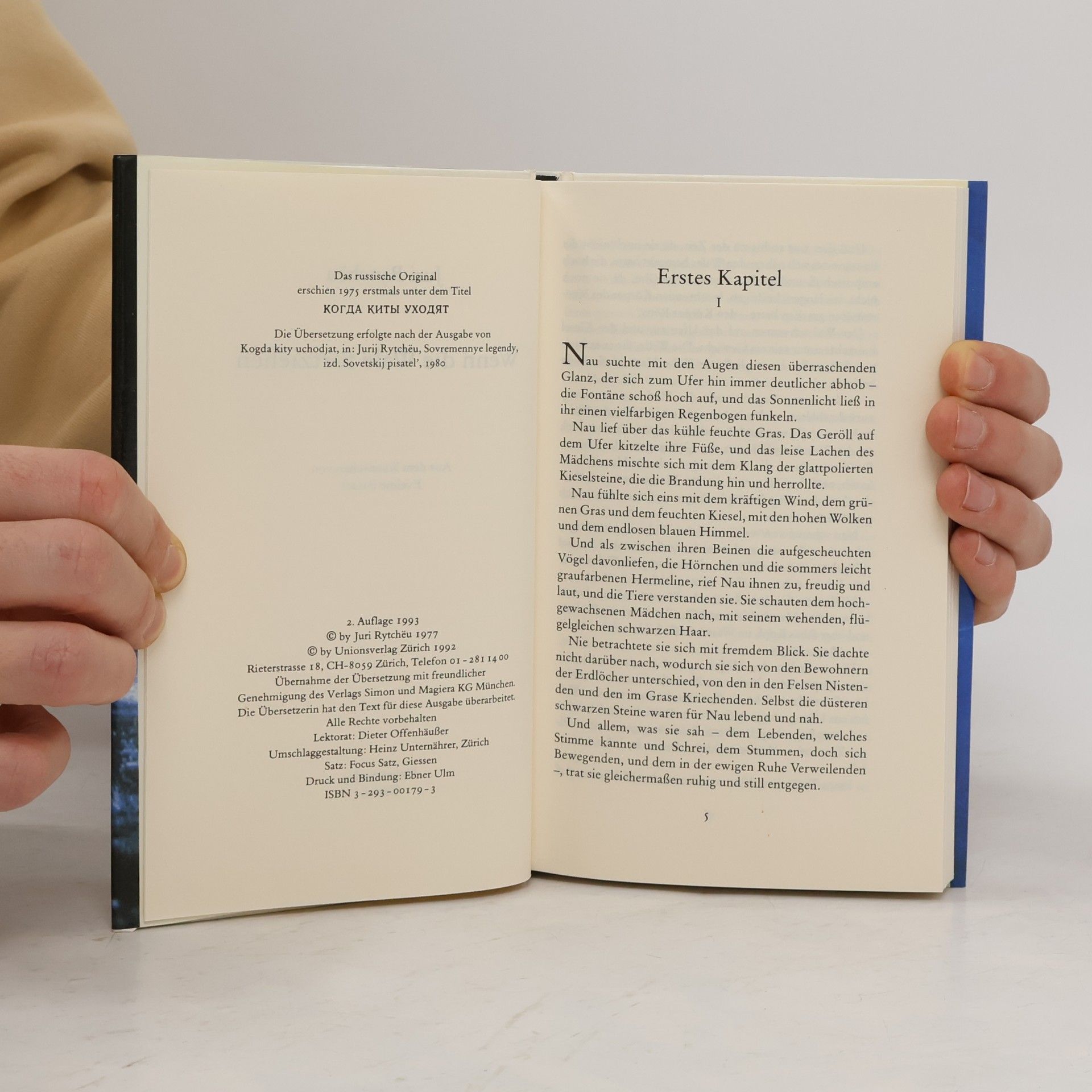 Juri Sergejewitsch Rytcheu Wenn die Wale fortziehen
