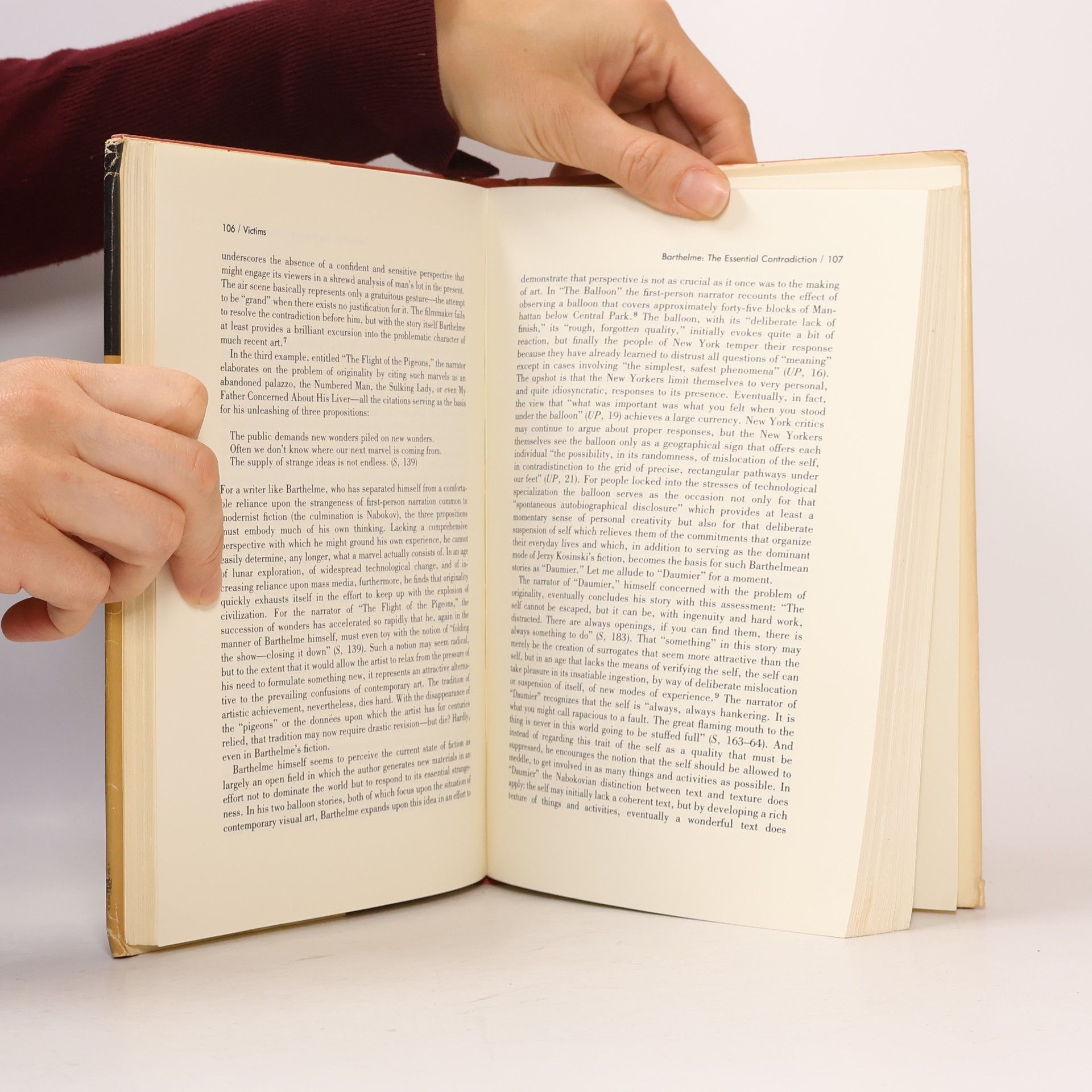 Paul Bruss Victims, Textual Strategies in Recent American Fiction