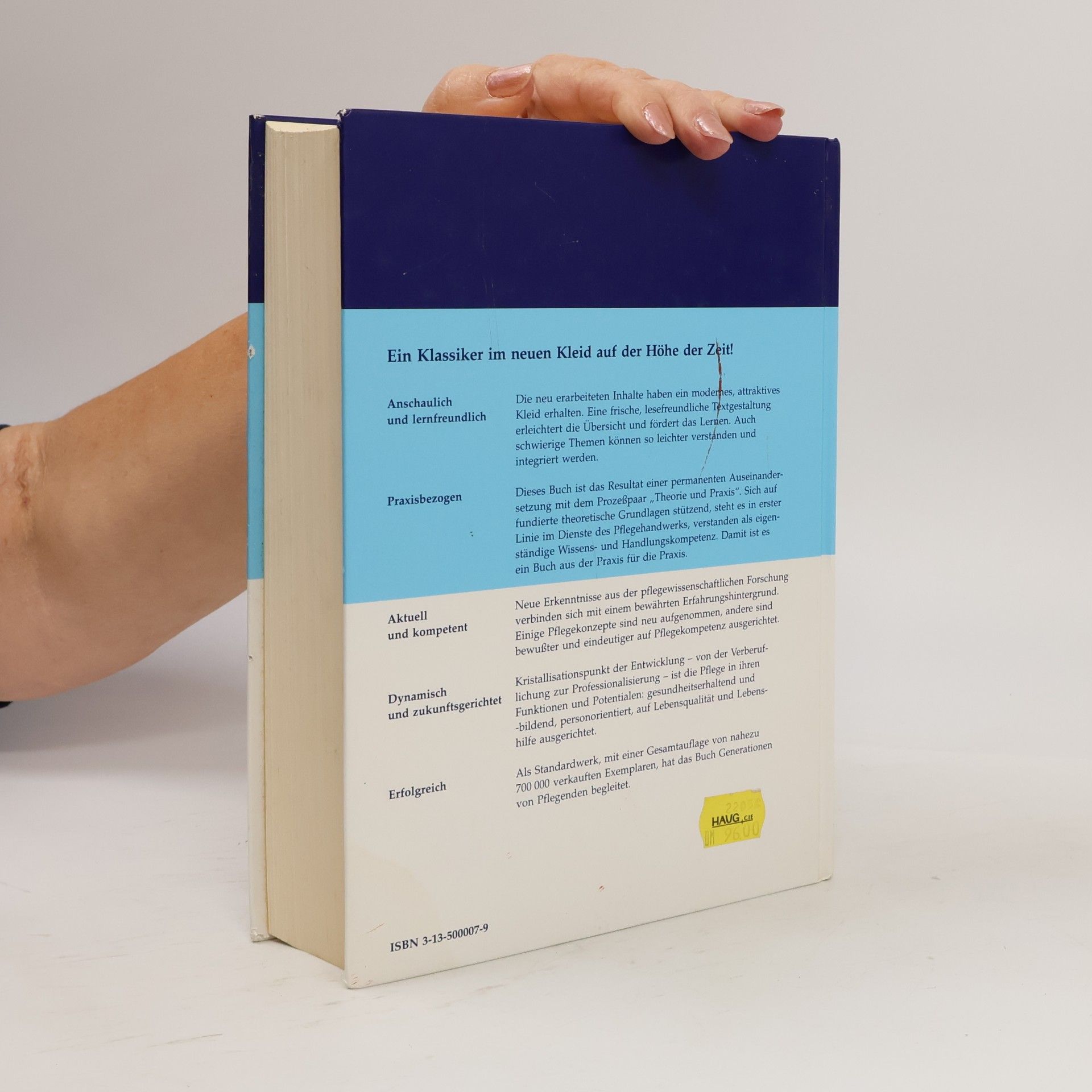 Liliane Juchli Praxis und Theorie der Gesundheits- und Krankenpflege 7