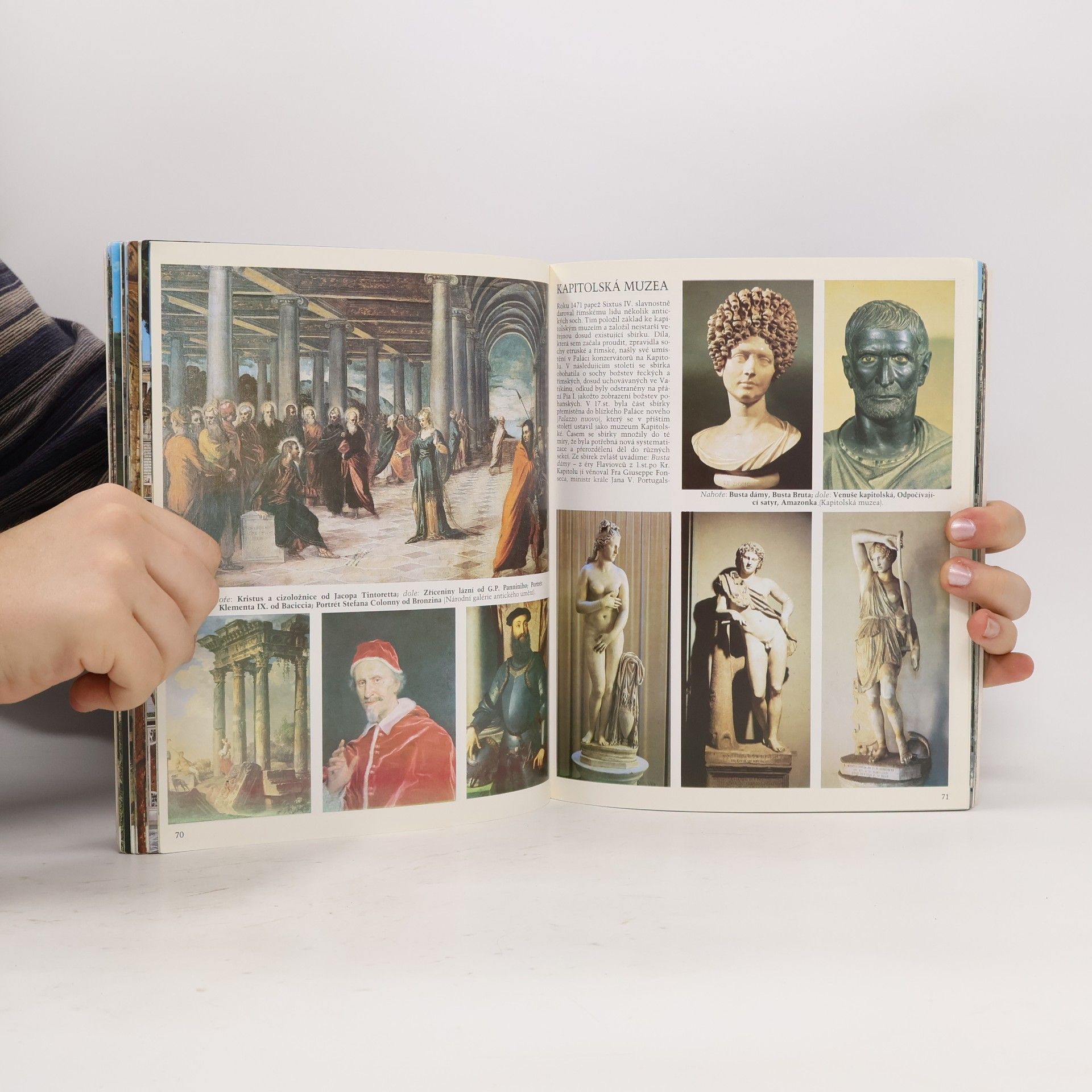 Vittorio Serra Celý Řím : náměstí, chrámy, muzea, monumenty, fontány, Vatikán, Sixtinská kaple, Tivoli, antická Ostie : 342 barevných fotografií