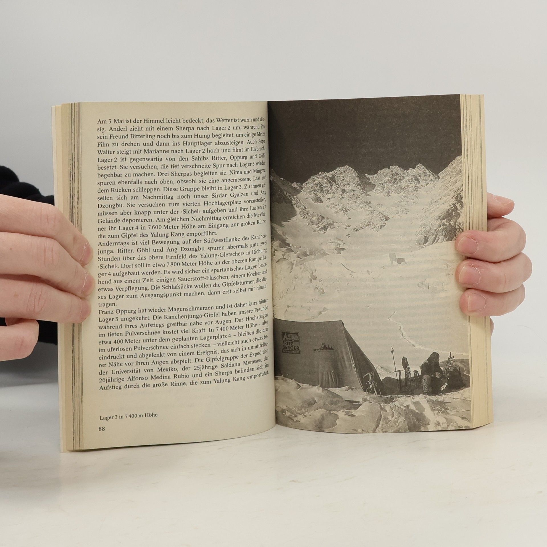 Dr. Karl M. Herrligkoffer Sieg am Kanchenjunga