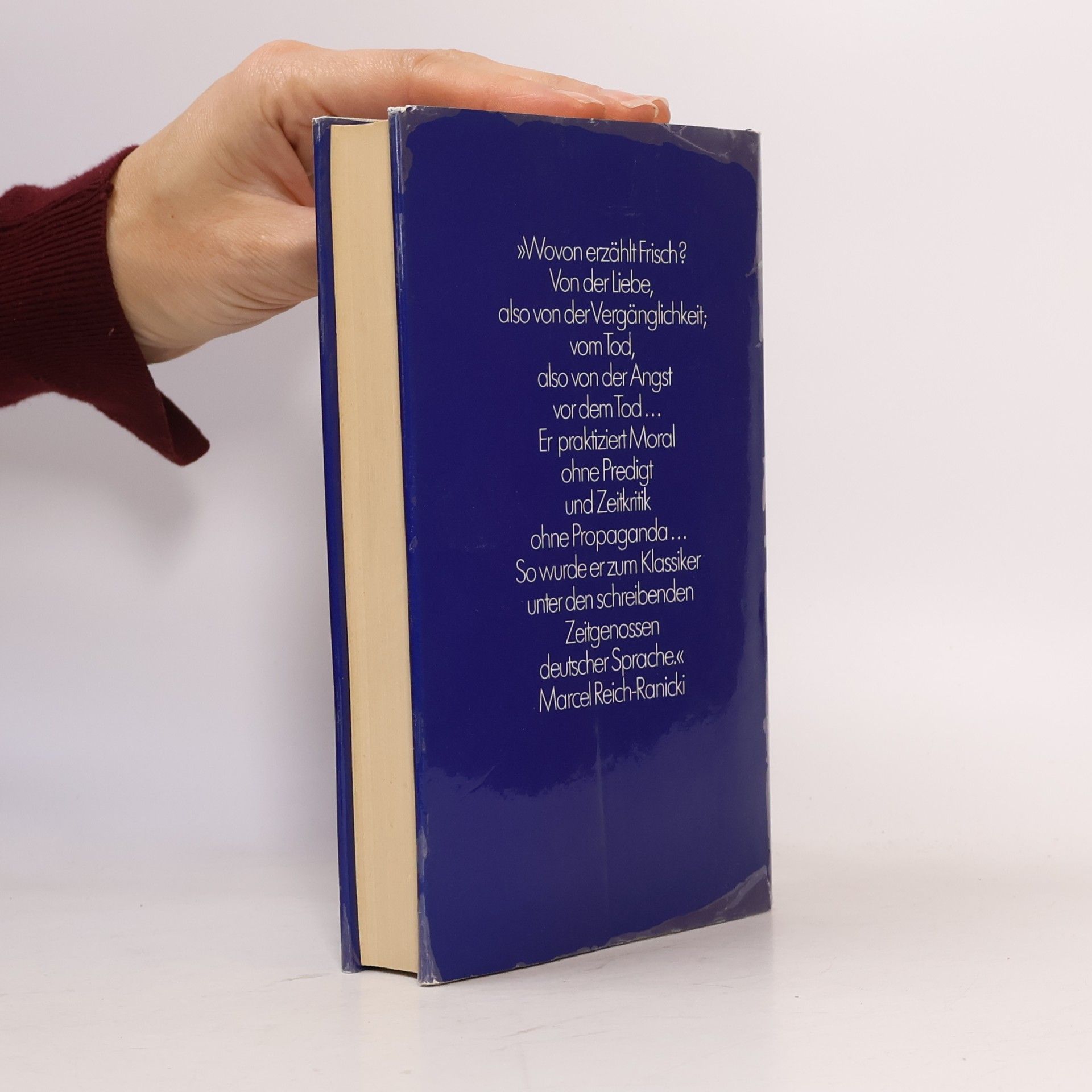 Max Frisch Stich-Worte