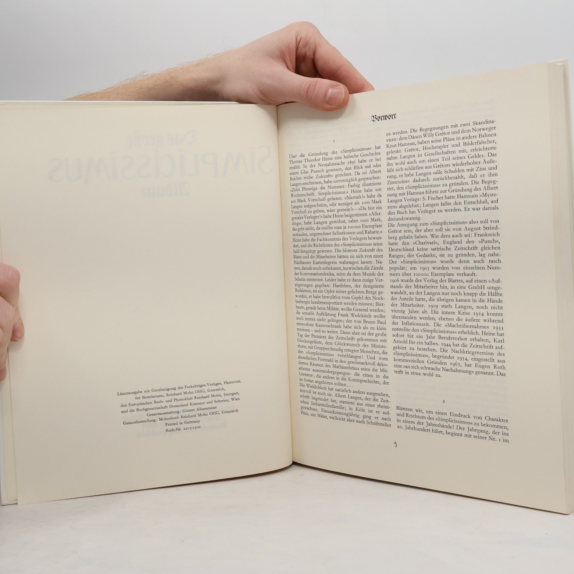 Autorenkollektiv Das große Simplicissimus Album